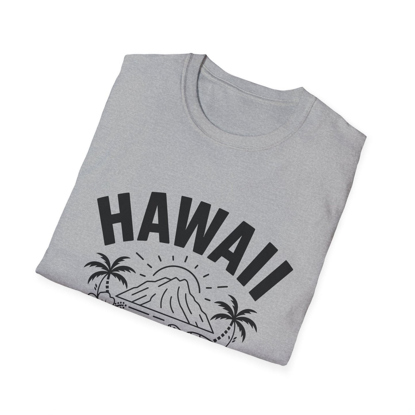 Hawaii Themed Unisex T-Shirt, Casual Summer Tee, Travel Souvenir, Beachwear, Gift for Aloha Lovers