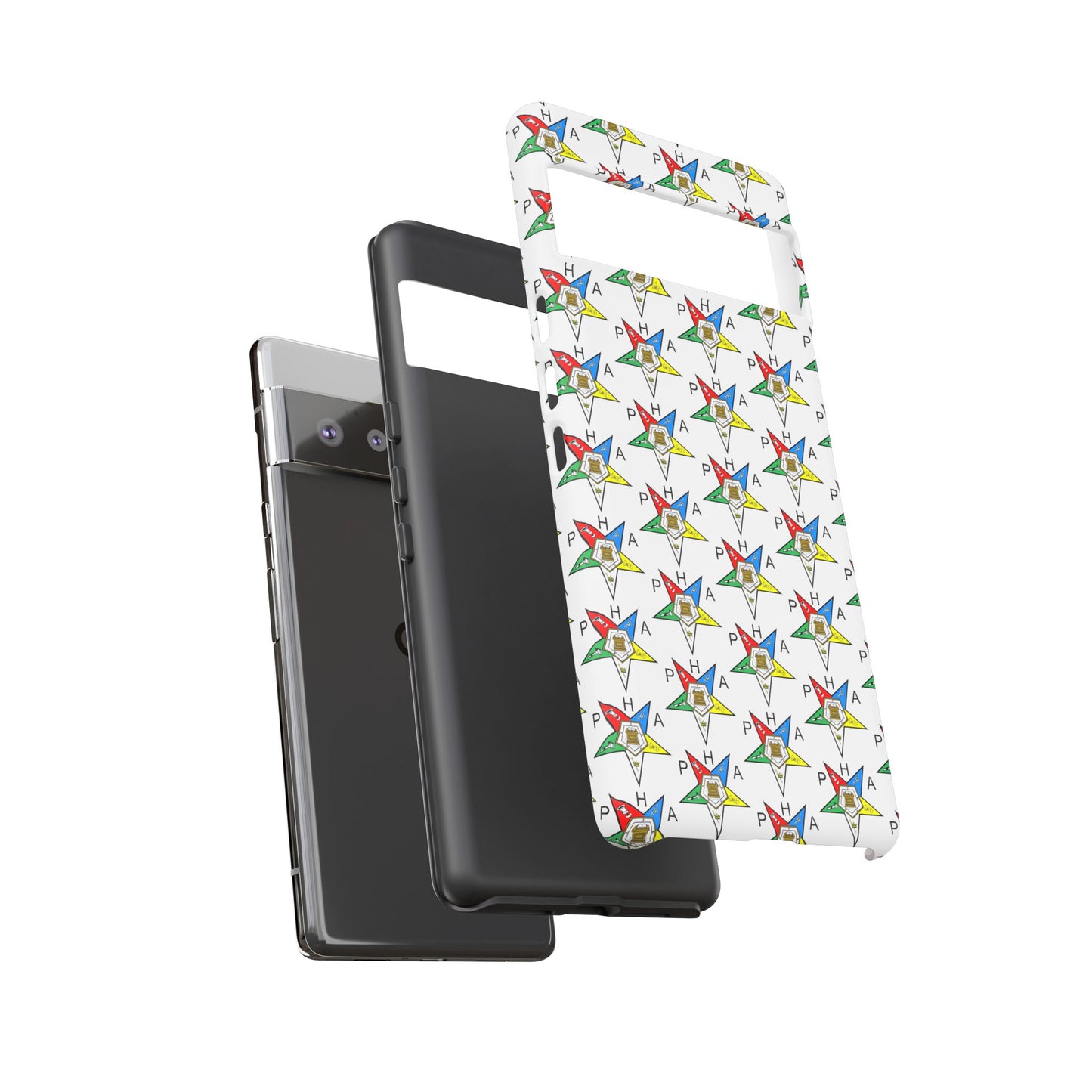 Colorful Phone Case for Tough Cases Lovers, Customizable Phone Accessories, Unique Gift, Durable Phone Cover, Fun Patterned Case