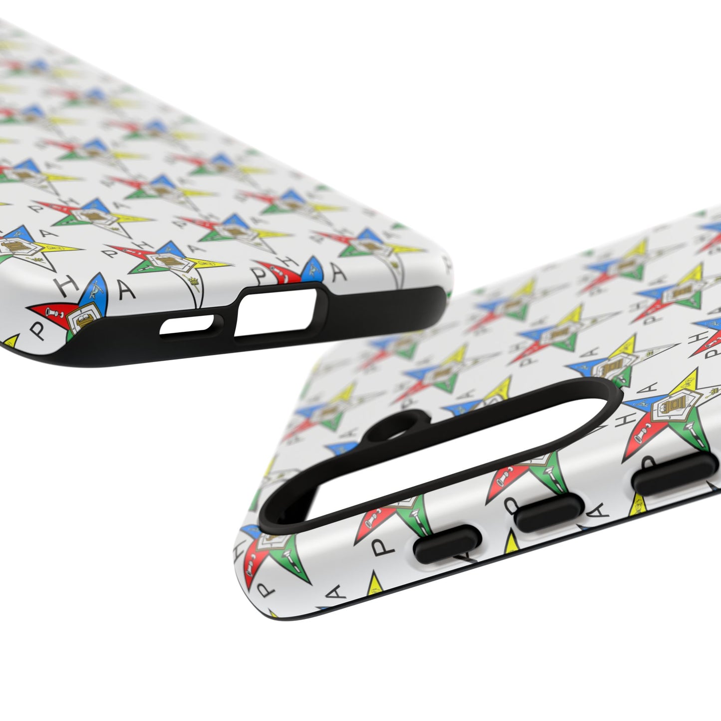 Colorful Phone Case for Tough Cases Lovers, Customizable Phone Accessories, Unique Gift, Durable Phone Cover, Fun Patterned Case