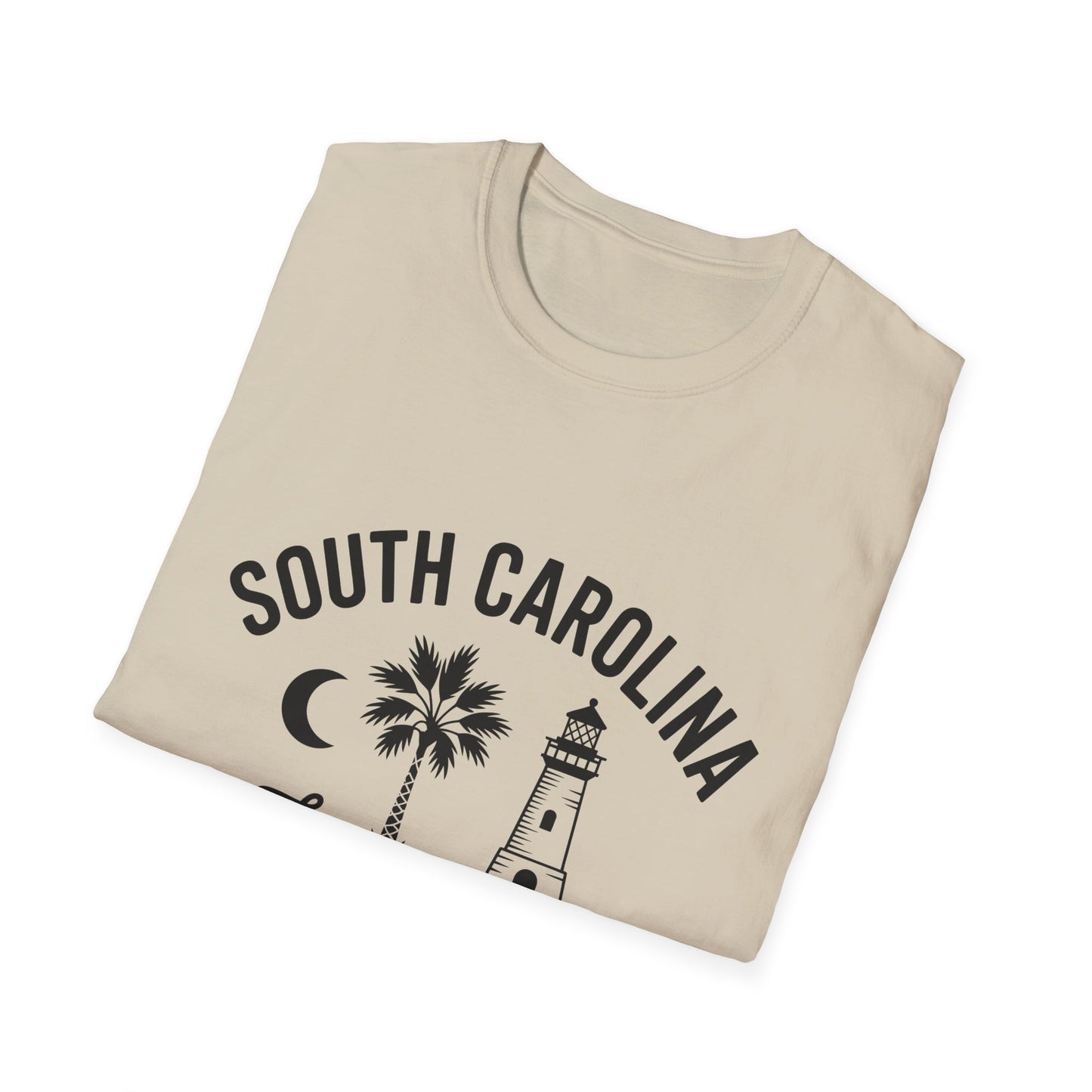 South Carolina Palmetto State T-Shirt, Cool State Pride Tee, Unisex Graphic Shirt, Vacation Souvenir Top, Gifts for Travelers