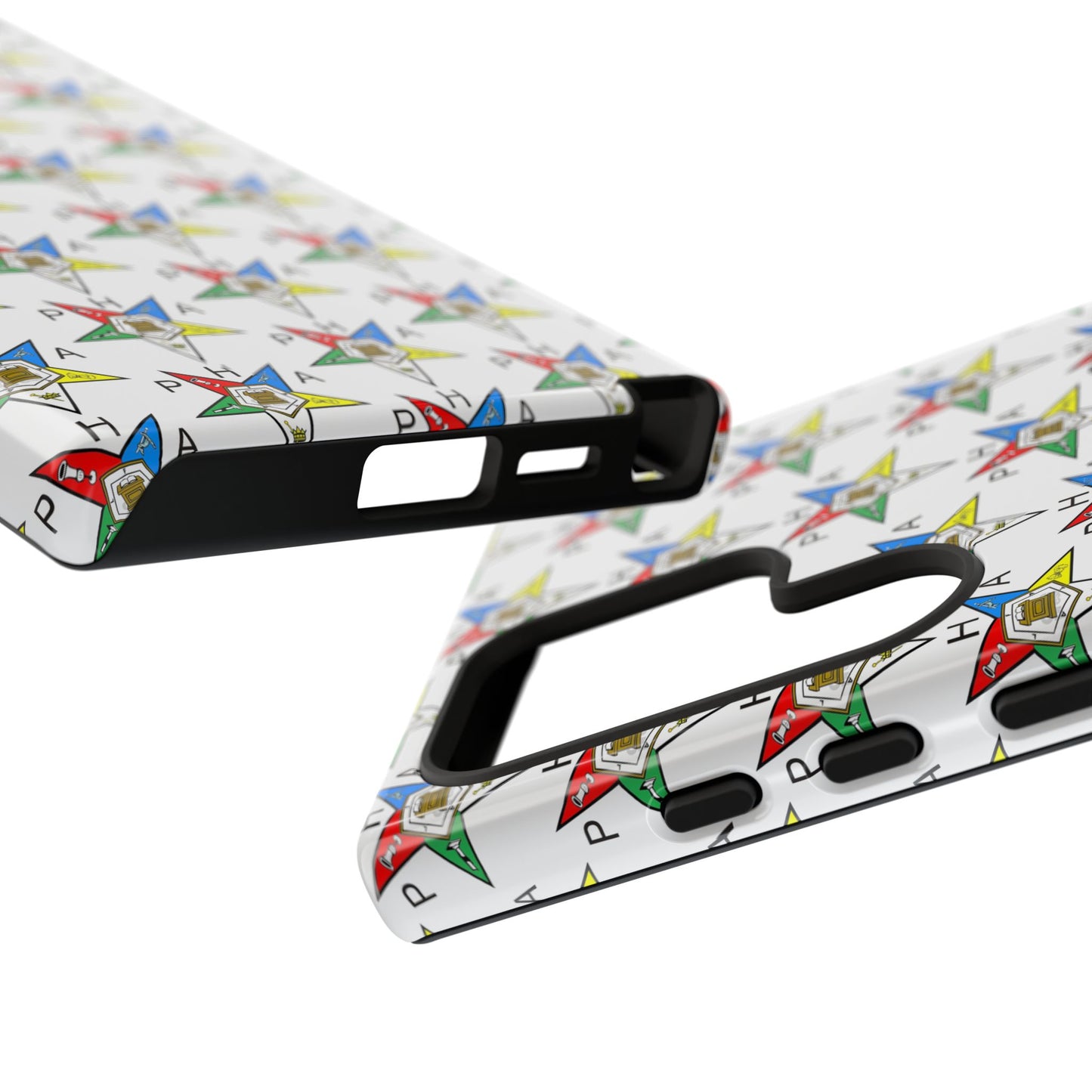 Colorful Phone Case for Tough Cases Lovers, Customizable Phone Accessories, Unique Gift, Durable Phone Cover, Fun Patterned Case