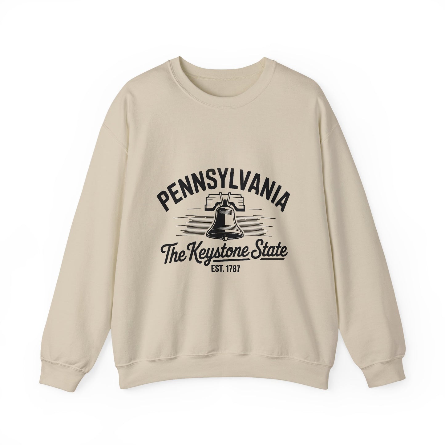 Pennsylvania Crewneck Sweatshirt, Cozy State Pride Apparel, Unisex Sweatshirt, Perfect for Gift Giving, Casual Outfit