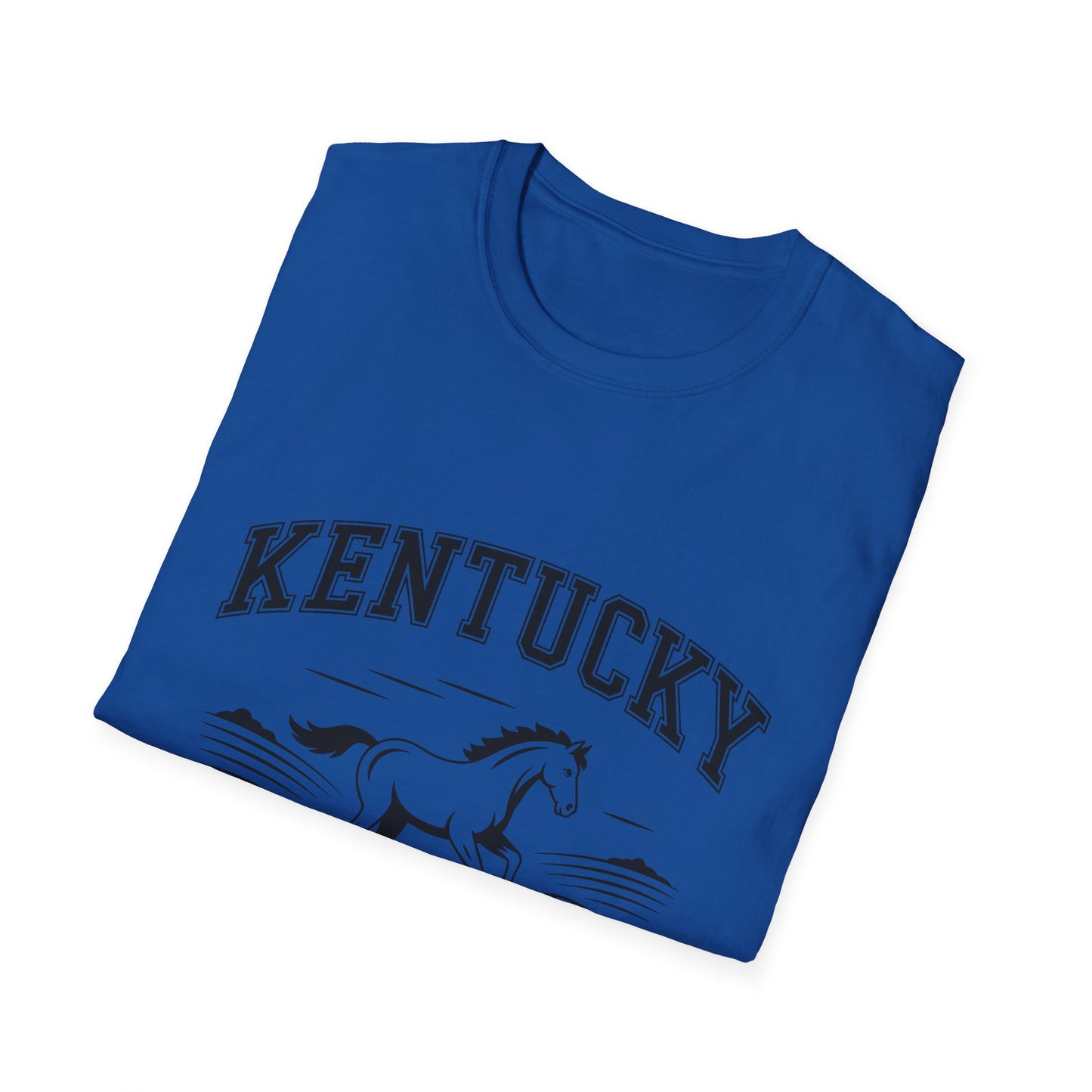 Kentucky Bluegrass State Unisex Softstyle T-Shirt, Casual Tee, Souvenir Apparel, Gift for Travelers, Vintage Graphic Tee