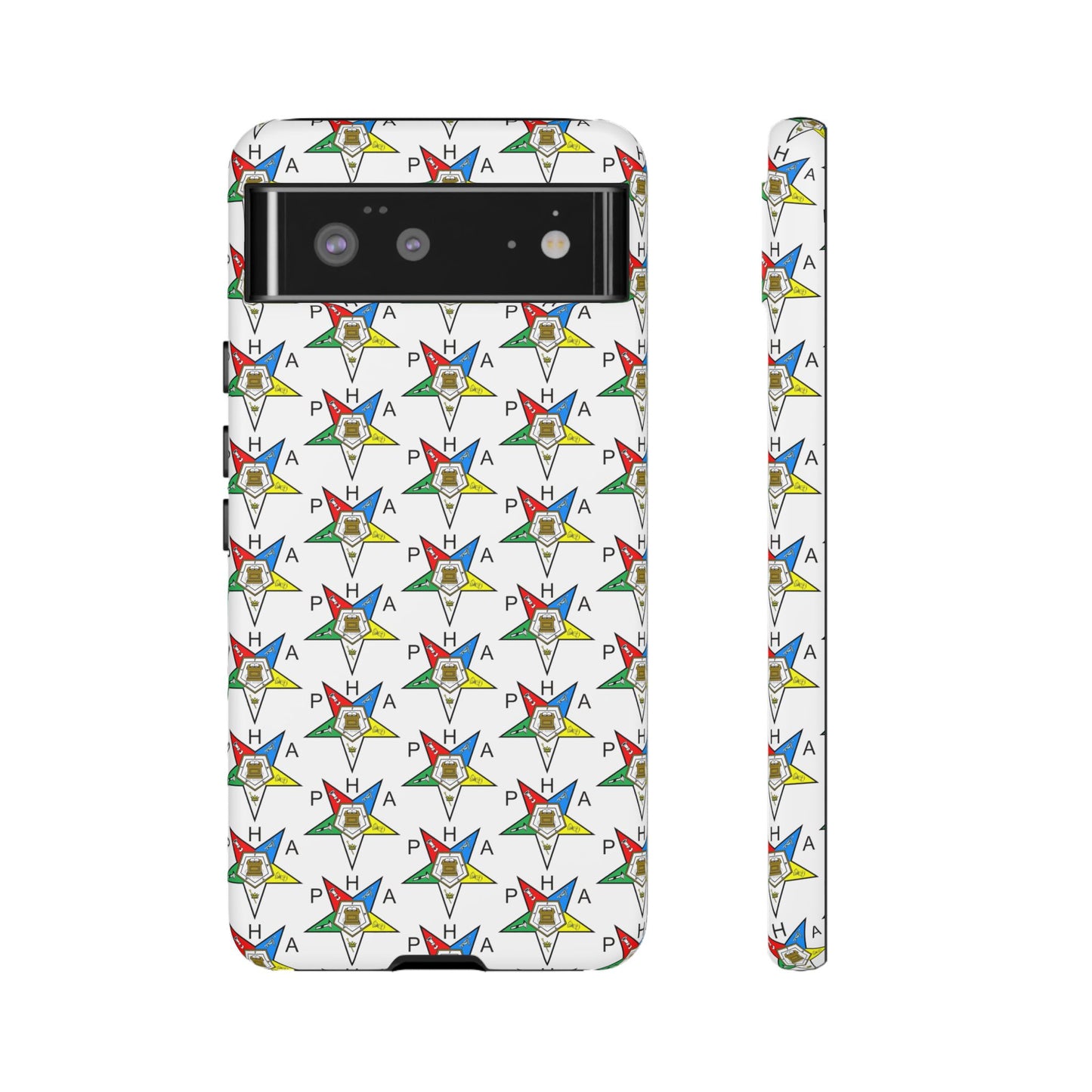 Colorful Phone Case for Tough Cases Lovers, Customizable Phone Accessories, Unique Gift, Durable Phone Cover, Fun Patterned Case