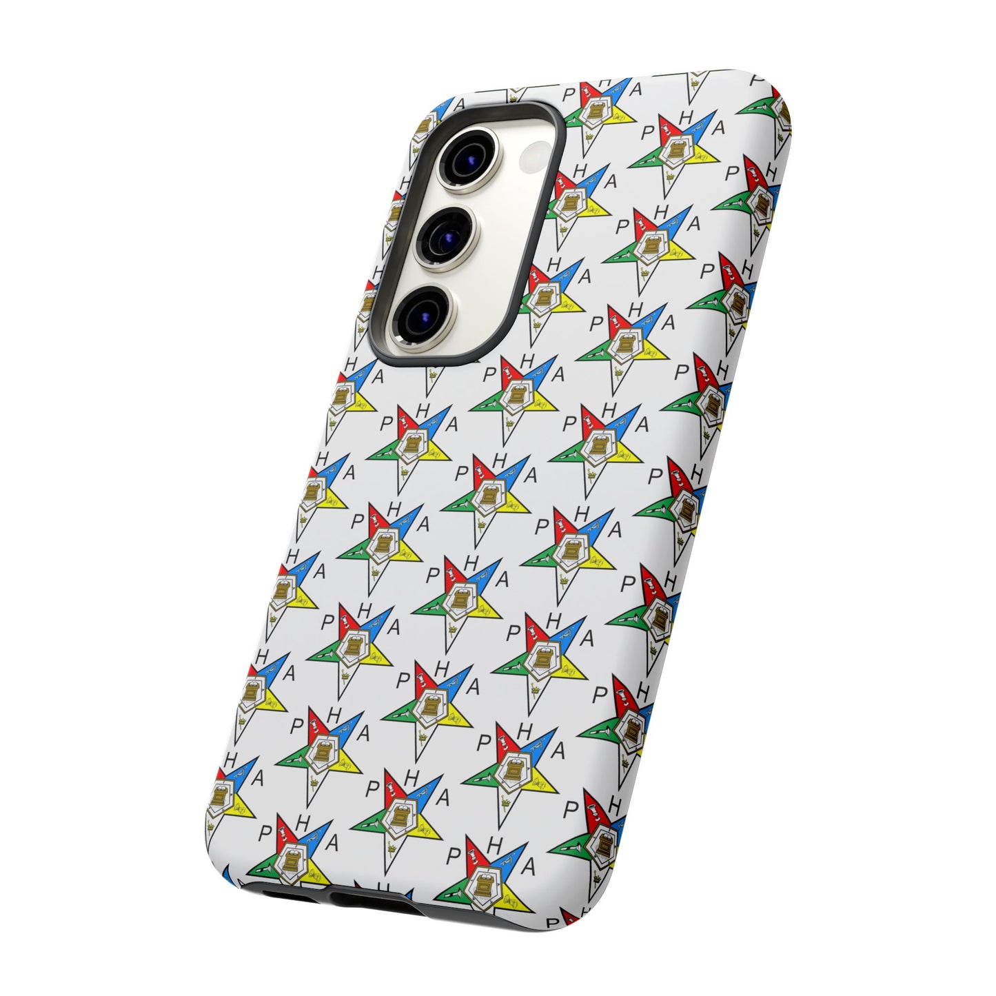 Colorful Phone Case for Tough Cases Lovers, Customizable Phone Accessories, Unique Gift, Durable Phone Cover, Fun Patterned Case