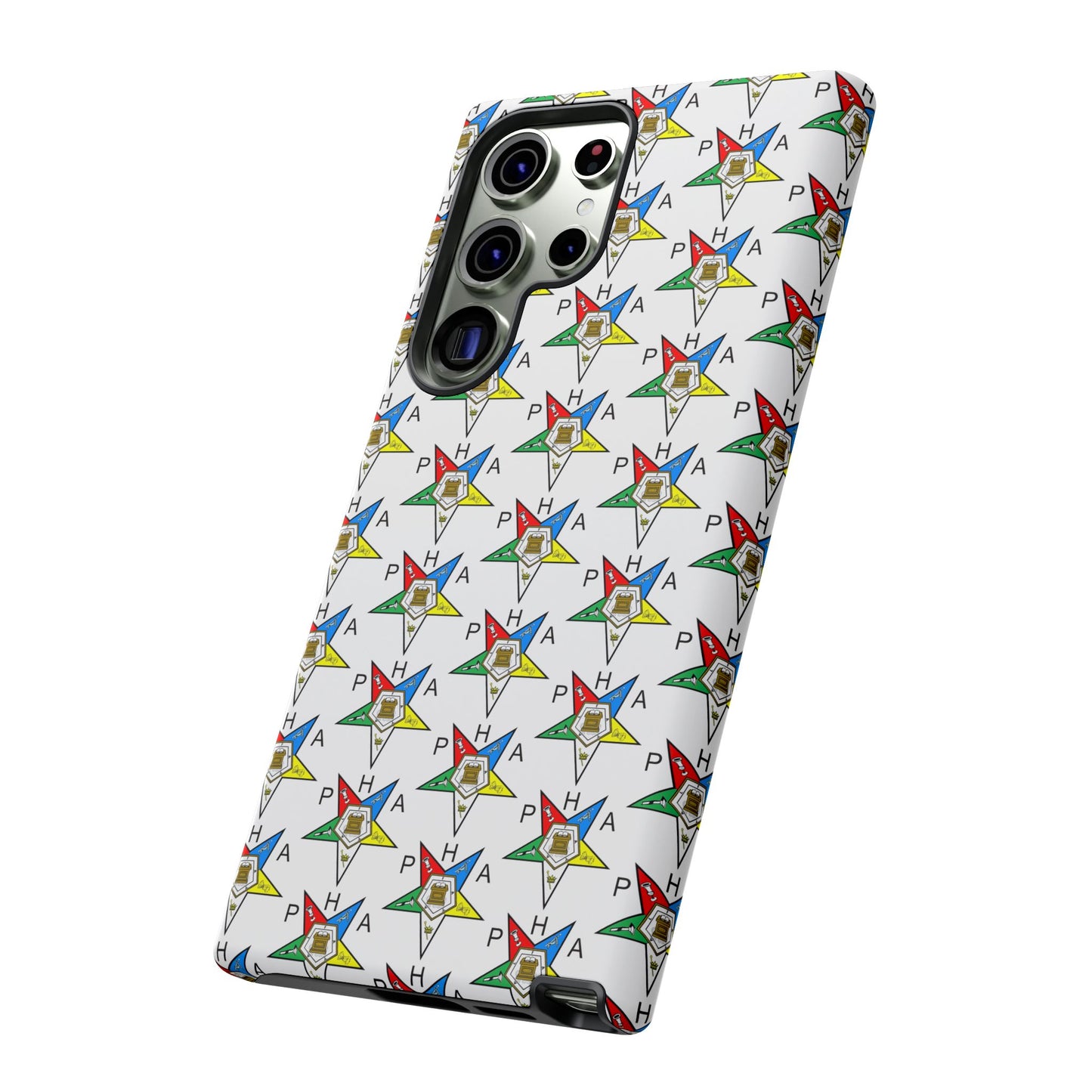 Colorful Phone Case for Tough Cases Lovers, Customizable Phone Accessories, Unique Gift, Durable Phone Cover, Fun Patterned Case