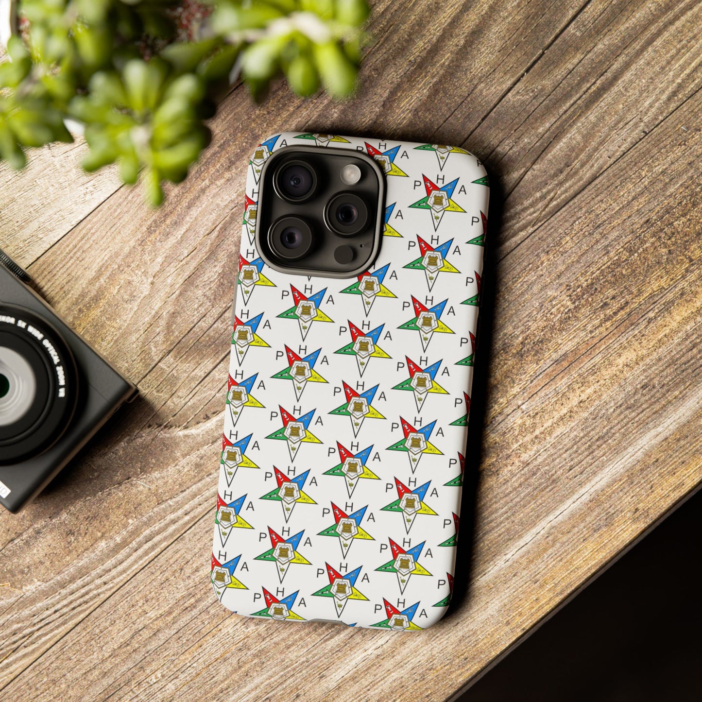 Colorful Phone Case for Tough Cases Lovers, Customizable Phone Accessories, Unique Gift, Durable Phone Cover, Fun Patterned Case
