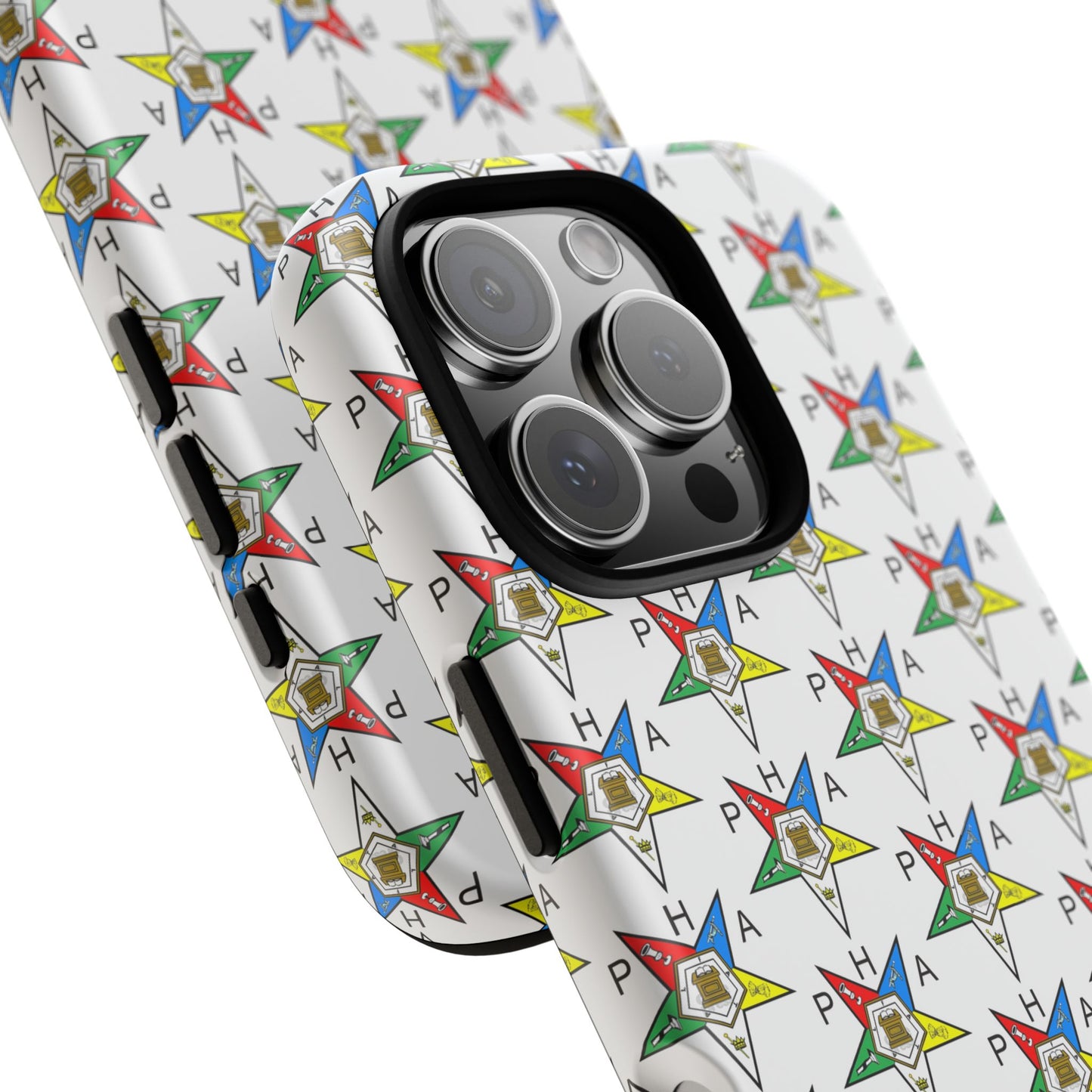 Colorful Phone Case for Tough Cases Lovers, Customizable Phone Accessories, Unique Gift, Durable Phone Cover, Fun Patterned Case