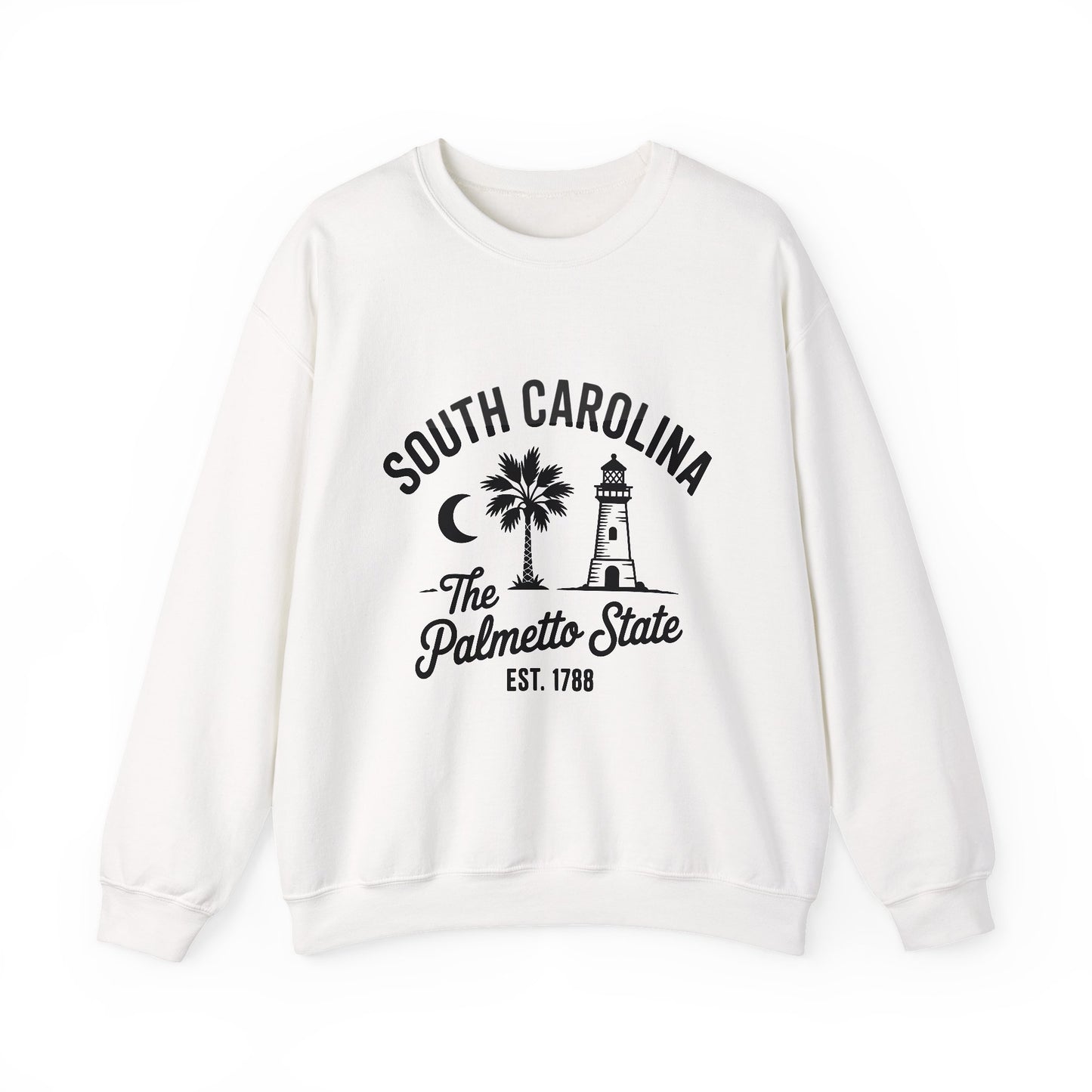 South Carolina Crewneck Sweatshirt | Cozy Unisex Sweatshirt for State Pride, Travel, Gifts, Holidays, Casual Wear