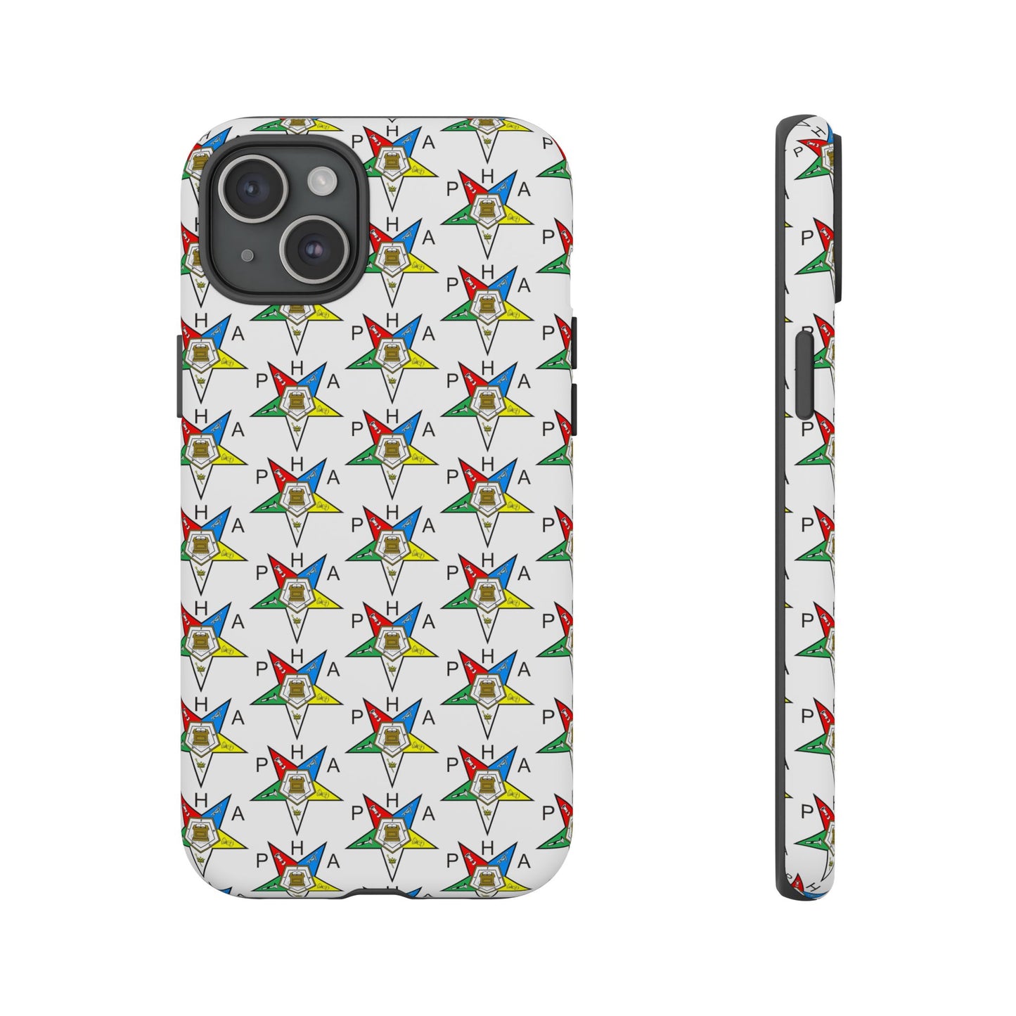 Colorful Phone Case for Tough Cases Lovers, Customizable Phone Accessories, Unique Gift, Durable Phone Cover, Fun Patterned Case
