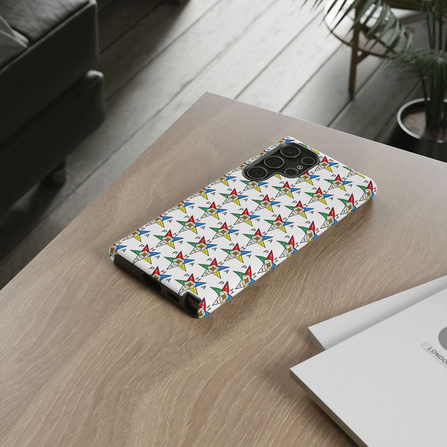 Colorful Phone Case for Tough Cases Lovers, Customizable Phone Accessories, Unique Gift, Durable Phone Cover, Fun Patterned Case
