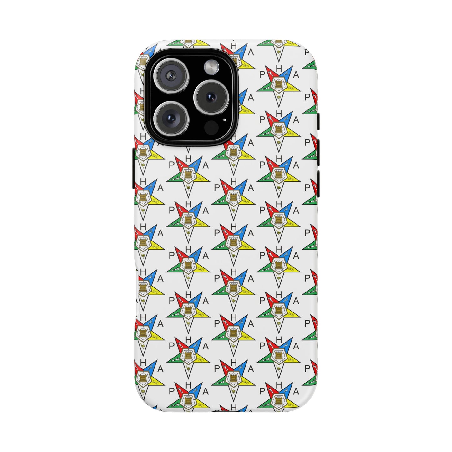 Colorful Phone Case for Tough Cases Lovers, Customizable Phone Accessories, Unique Gift, Durable Phone Cover, Fun Patterned Case