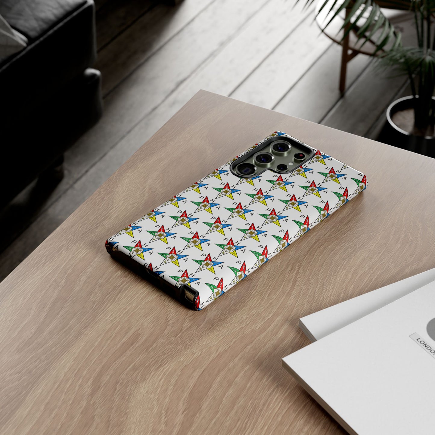 Colorful Phone Case for Tough Cases Lovers, Customizable Phone Accessories, Unique Gift, Durable Phone Cover, Fun Patterned Case