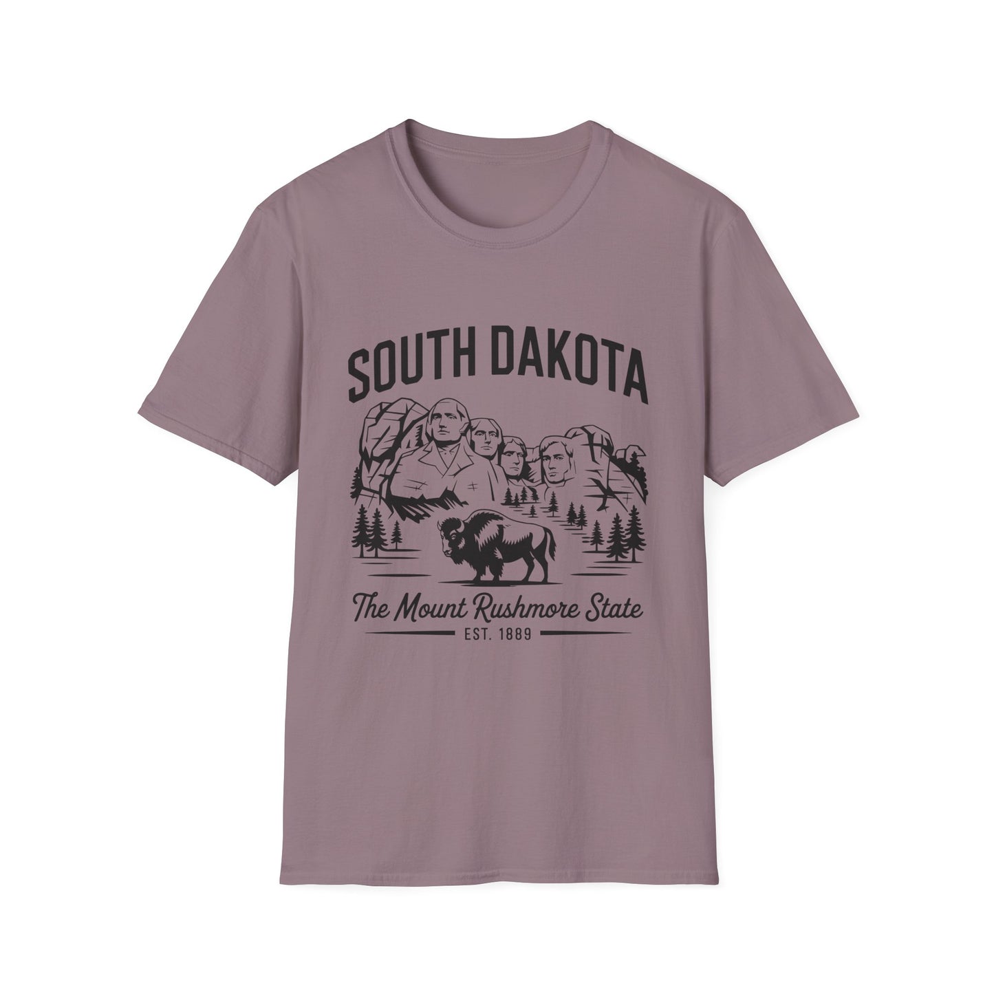 South Dakota Vintage T-Shirt, Unisex Graphic Tee, Midwest Souvenir Shirt, State Pride Apparel, Travel Gift for Him and Her