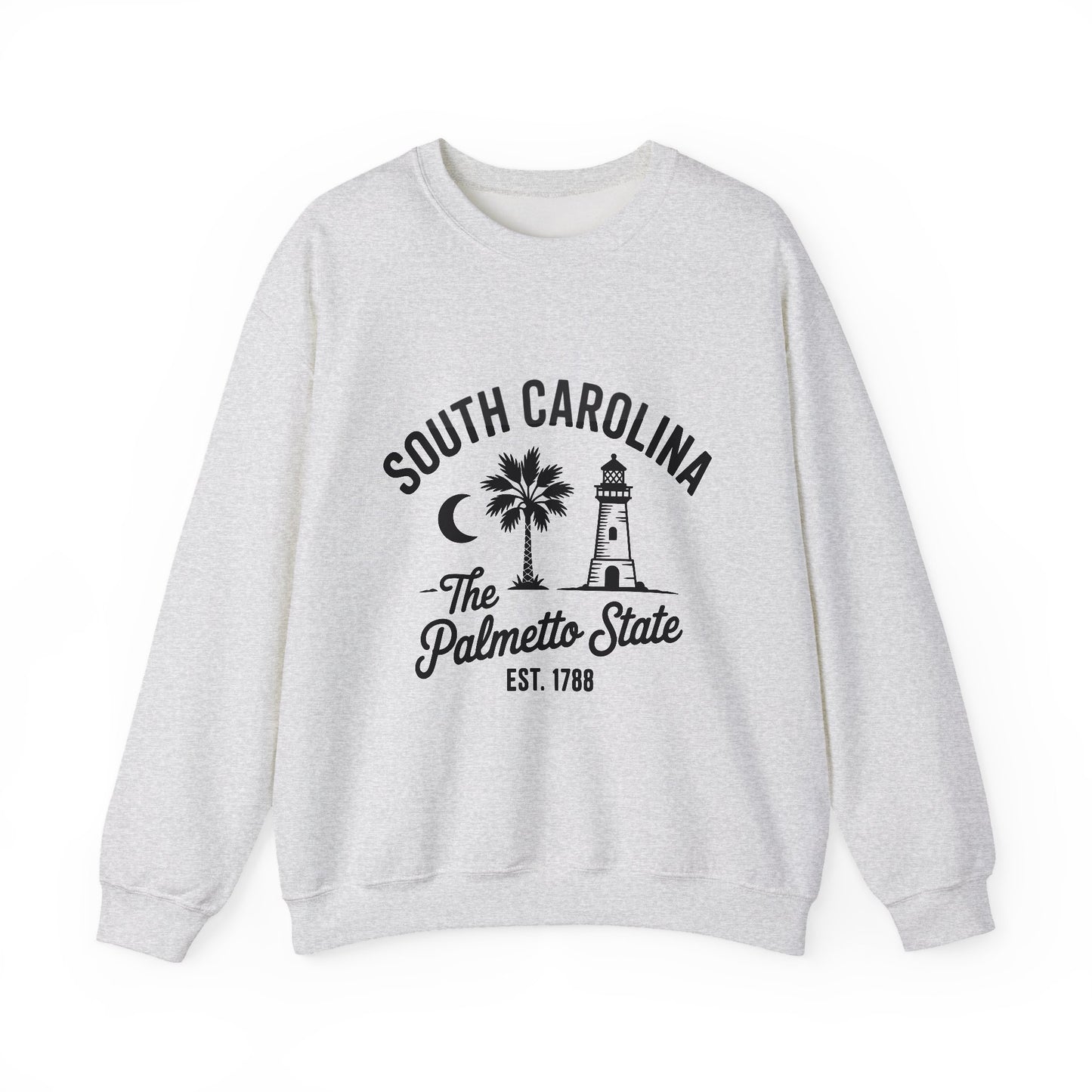 South Carolina Crewneck Sweatshirt | Cozy Unisex Sweatshirt for State Pride, Travel, Gifts, Holidays, Casual Wear