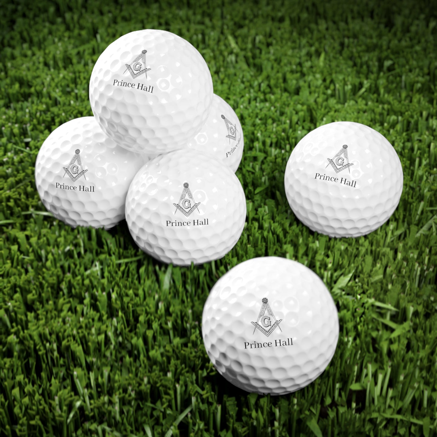 Personalized Golf Balls with Masonic Symbol, Perfect Gift for Golfers, Unique Sport Accessories, Golfing Gifts, Tournament Prizes