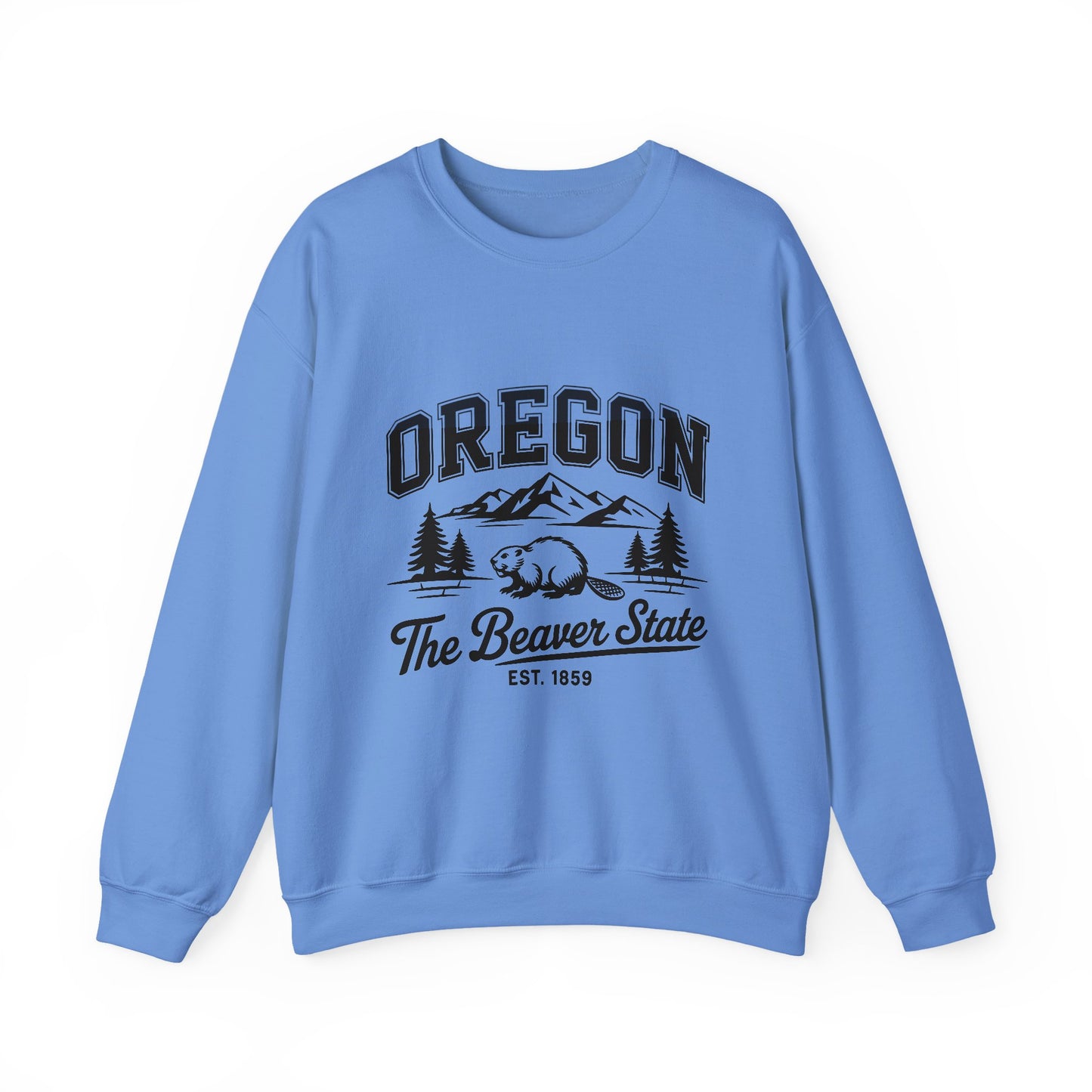 Oregon Adventure Sweatshirt - Cozy State Pride Crewneck, Great for Gifts, Travel, Fall, and Outdoor Lovers, Unisex Casual Wear