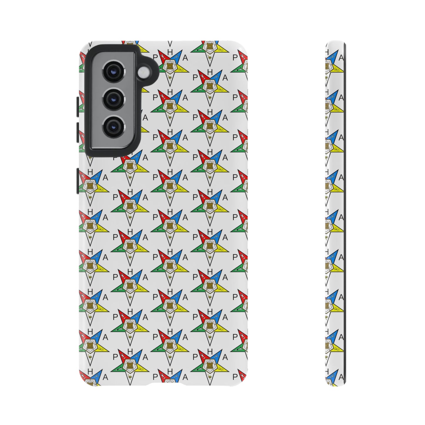 Colorful Phone Case for Tough Cases Lovers, Customizable Phone Accessories, Unique Gift, Durable Phone Cover, Fun Patterned Case