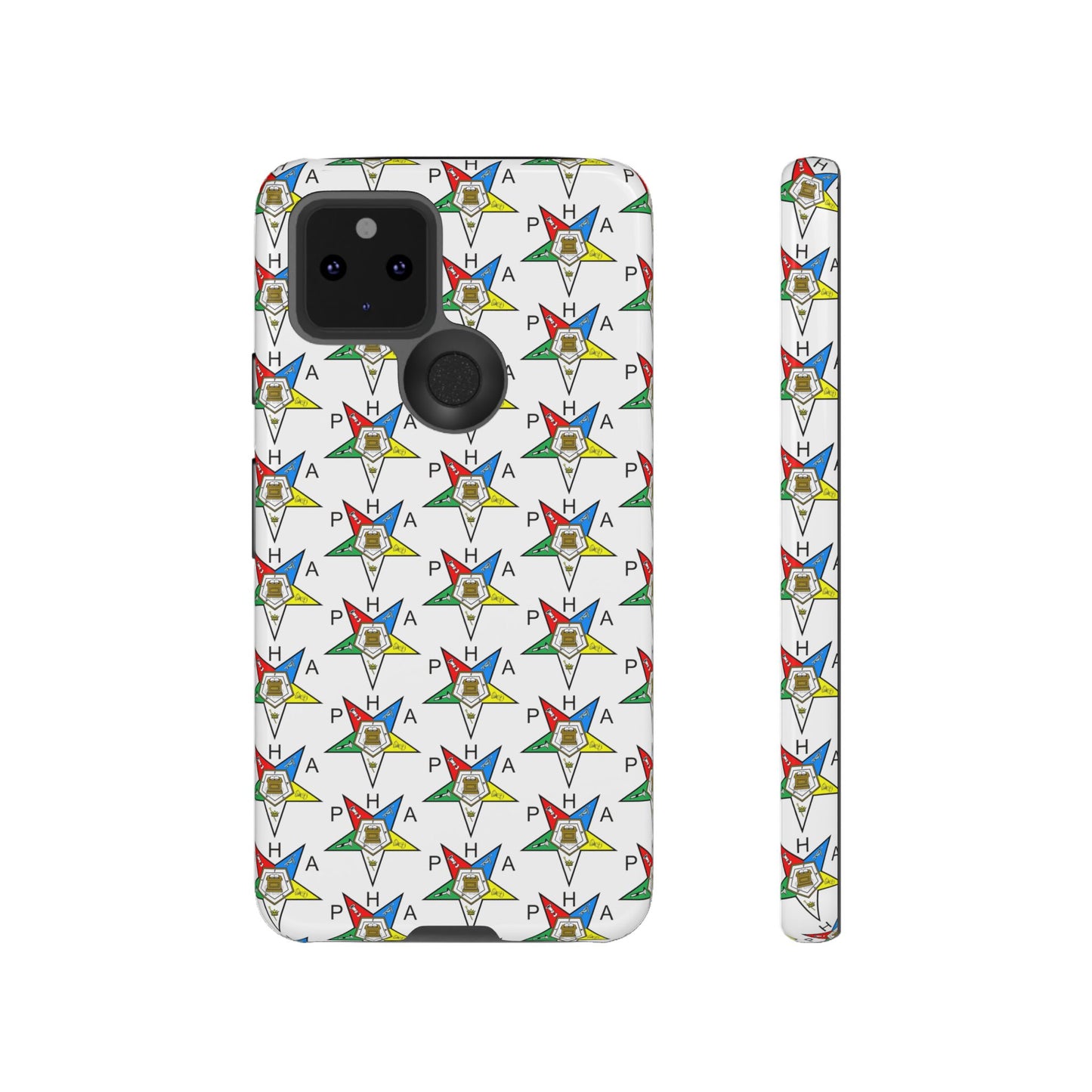Colorful Phone Case for Tough Cases Lovers, Customizable Phone Accessories, Unique Gift, Durable Phone Cover, Fun Patterned Case