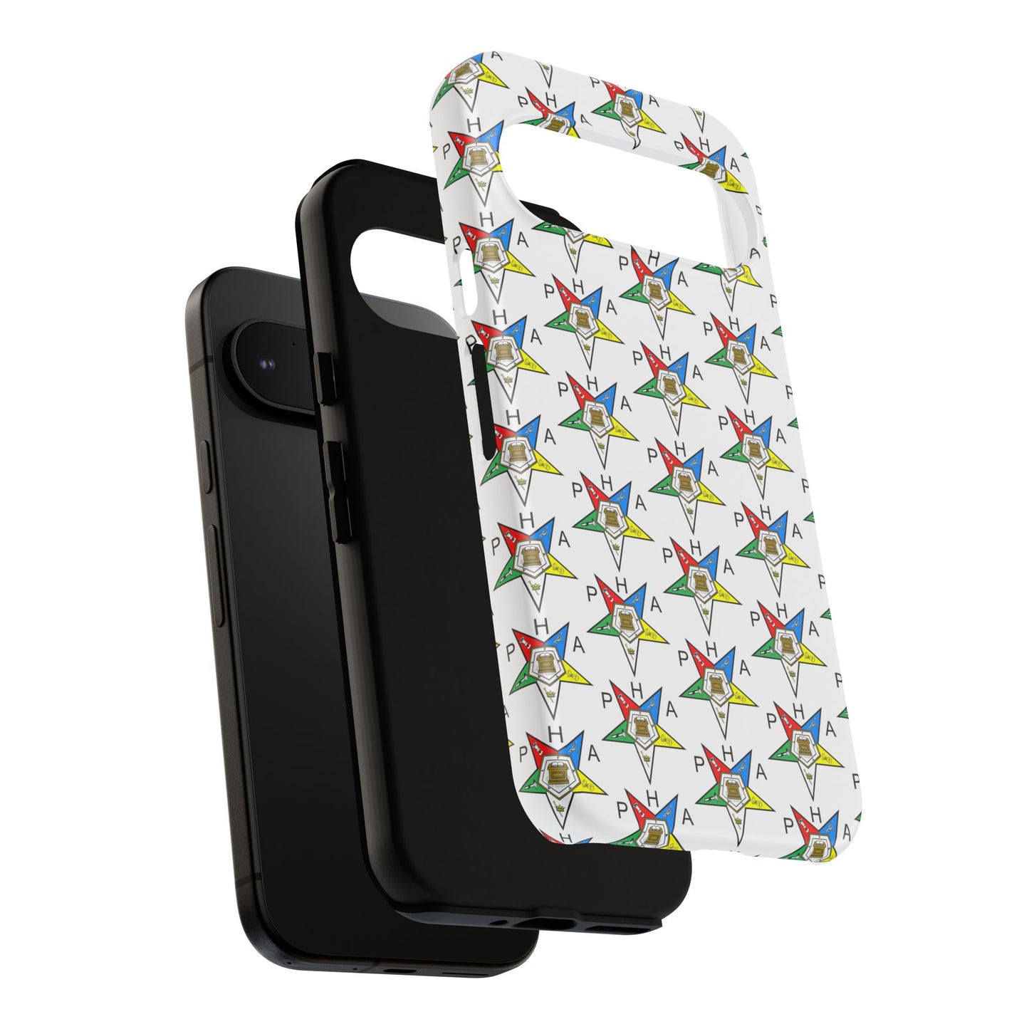 Colorful Phone Case for Tough Cases Lovers, Customizable Phone Accessories, Unique Gift, Durable Phone Cover, Fun Patterned Case