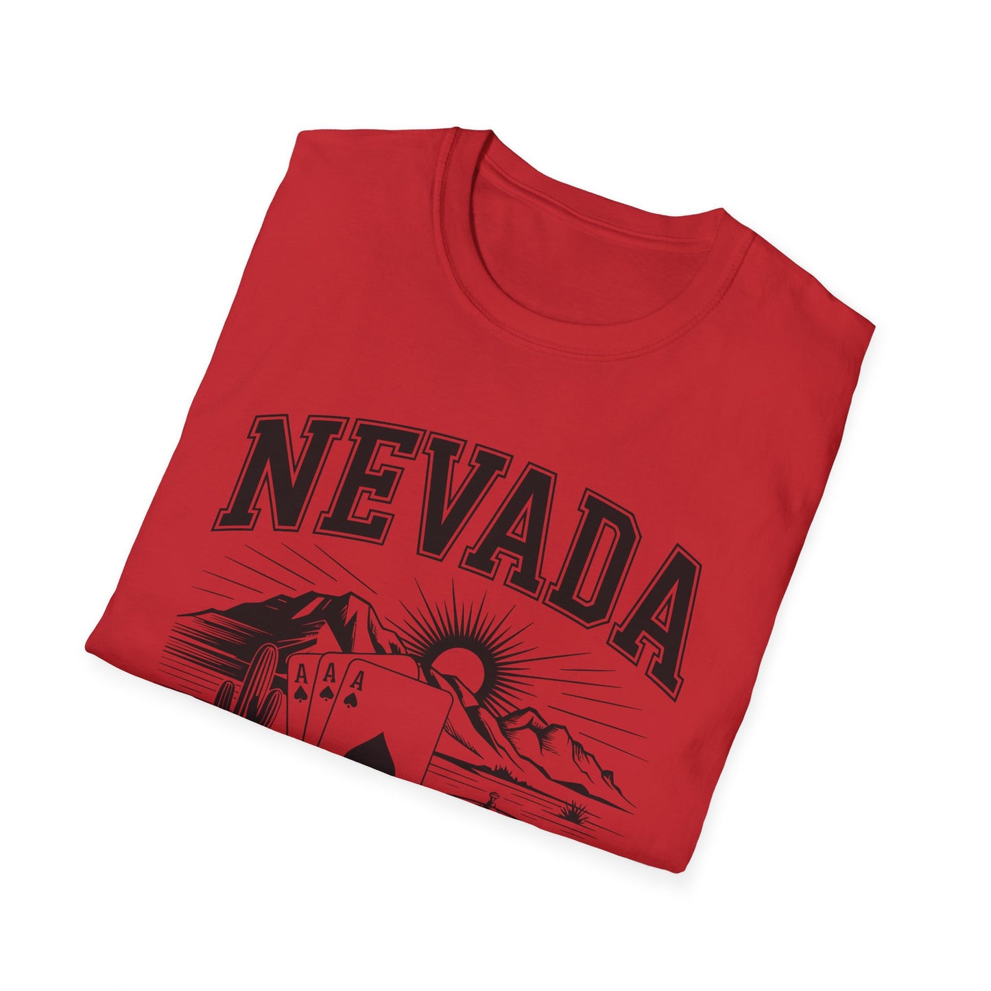 Nevada Vintage Graphic T-Shirt, Unisex Cool Tee, Casual Wear, Travel Souvenir, Gift for Nevada Lovers, Summer Style