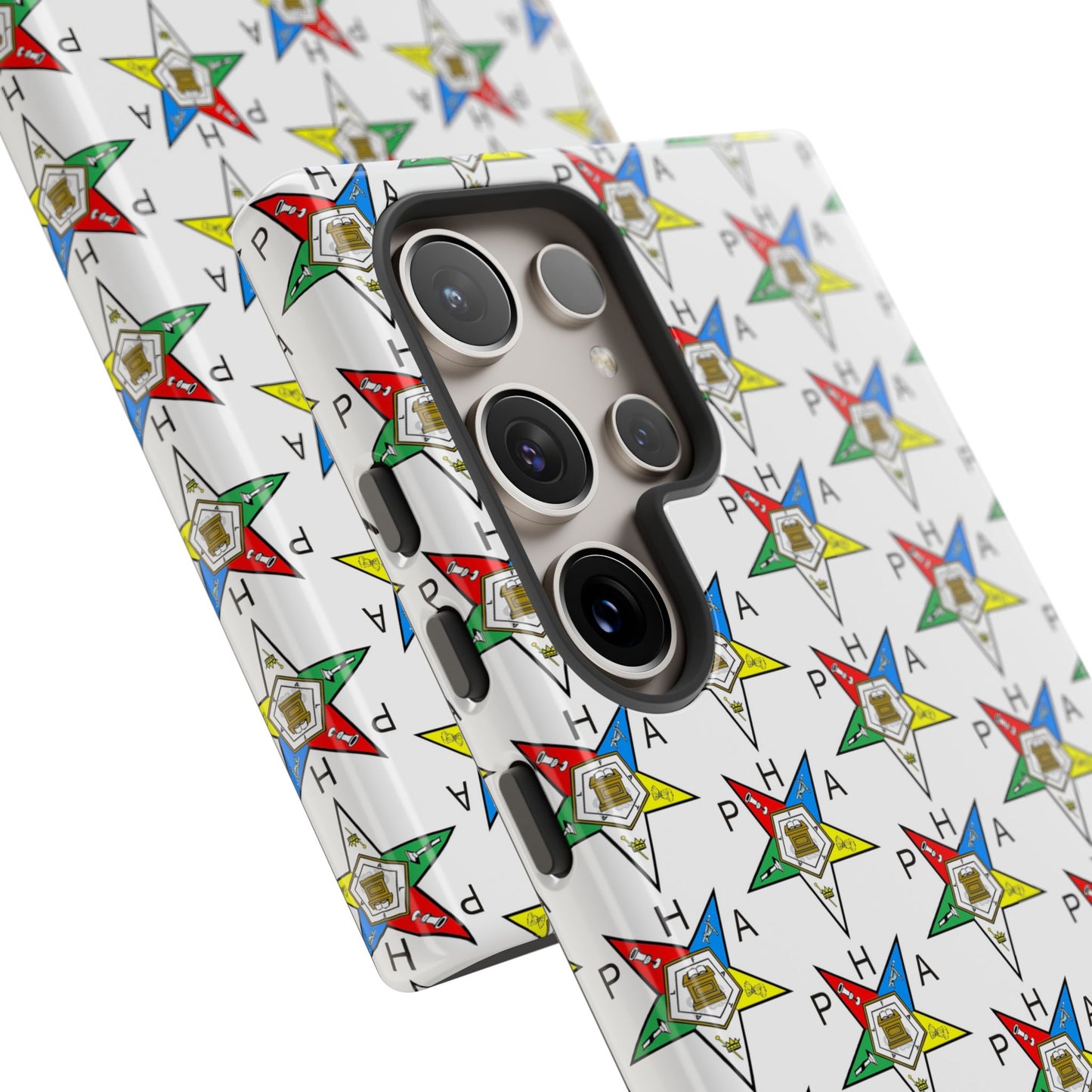 Colorful Phone Case for Tough Cases Lovers, Customizable Phone Accessories, Unique Gift, Durable Phone Cover, Fun Patterned Case