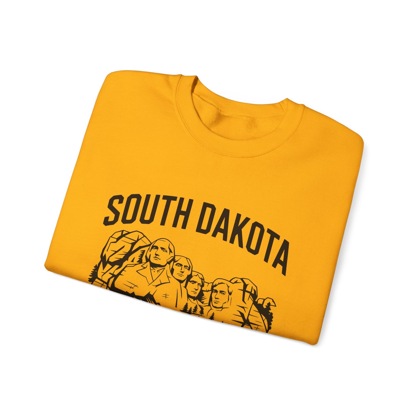 South Dakota Vintage Crewneck Sweatshirt | Mount Rushmore State Apparel, Unisex Pullover, Travel Souvenir, Casual Outfit, Gift for Him/Her