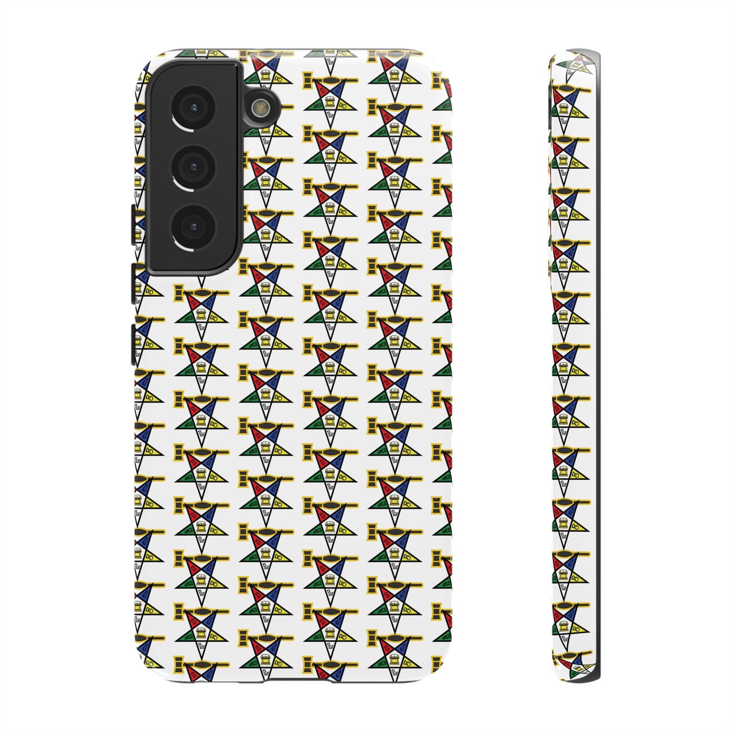 Tough Cases iPhone Case, Colorful Geometric Phone Cover, Unique Gift for Tech Lovers, Durable Phone Accessories, Trendy Phone Protector