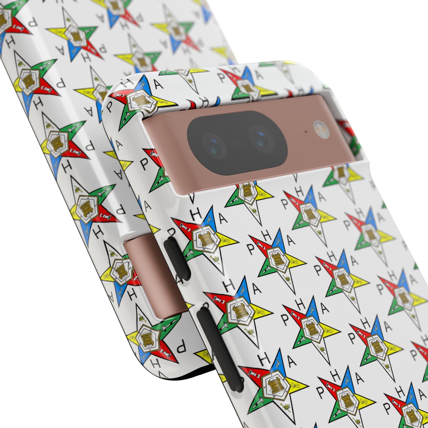 Colorful Phone Case for Tough Cases Lovers, Customizable Phone Accessories, Unique Gift, Durable Phone Cover, Fun Patterned Case