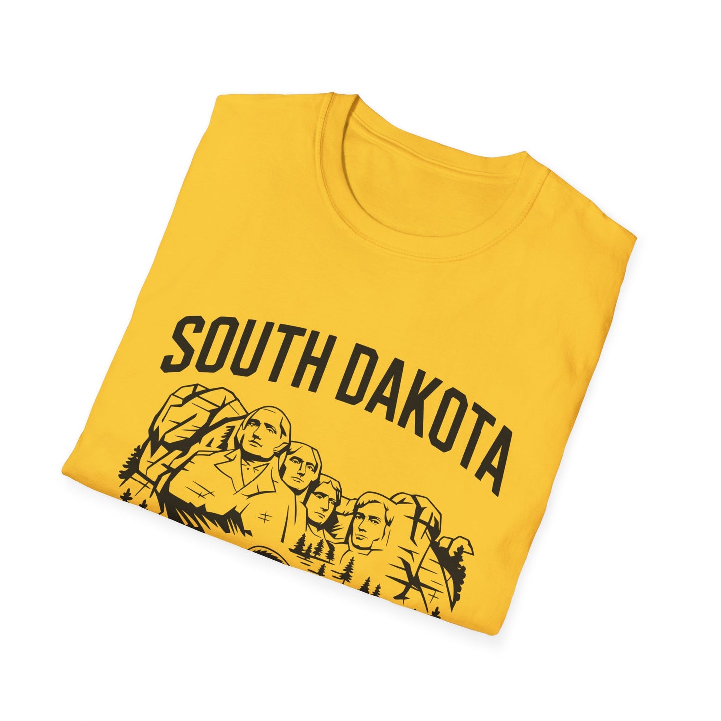 South Dakota Vintage T-Shirt, Unisex Graphic Tee, Midwest Souvenir Shirt, State Pride Apparel, Travel Gift for Him and Her