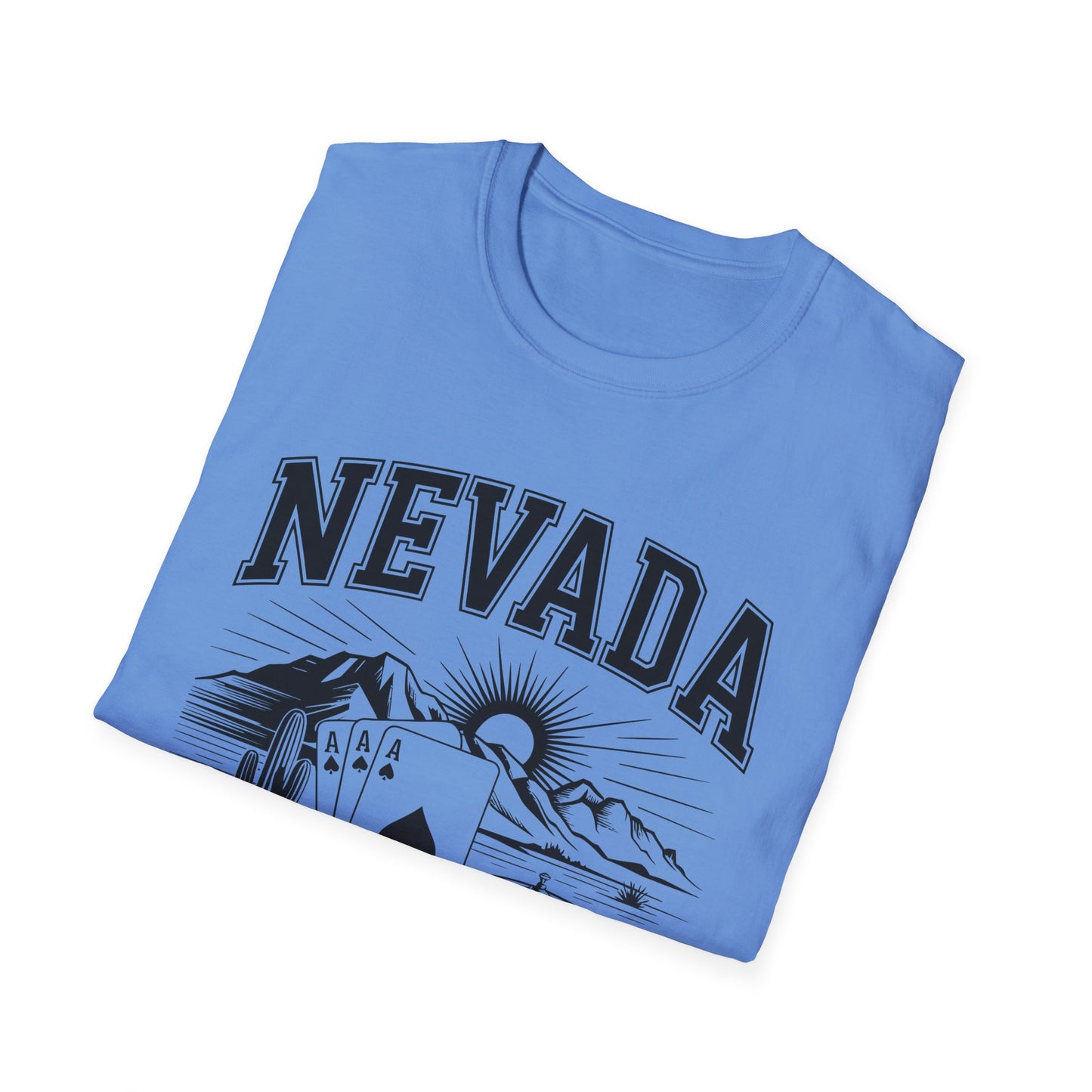 Nevada Vintage Graphic T-Shirt, Unisex Cool Tee, Casual Wear, Travel Souvenir, Gift for Nevada Lovers, Summer Style