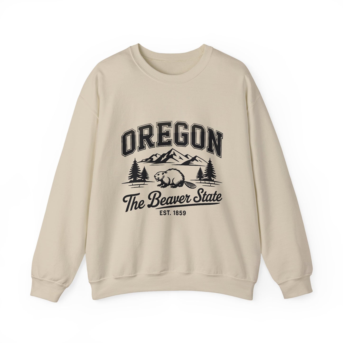 Oregon Adventure Sweatshirt - Cozy State Pride Crewneck, Great for Gifts, Travel, Fall, and Outdoor Lovers, Unisex Casual Wear