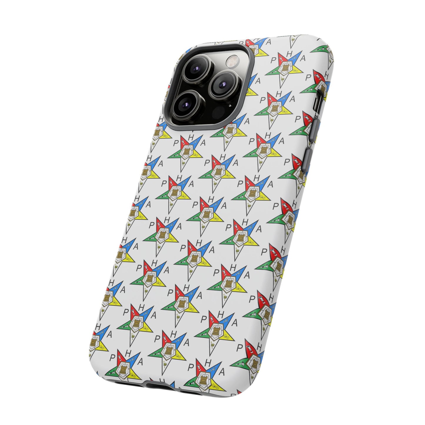 Colorful Phone Case for Tough Cases Lovers, Customizable Phone Accessories, Unique Gift, Durable Phone Cover, Fun Patterned Case