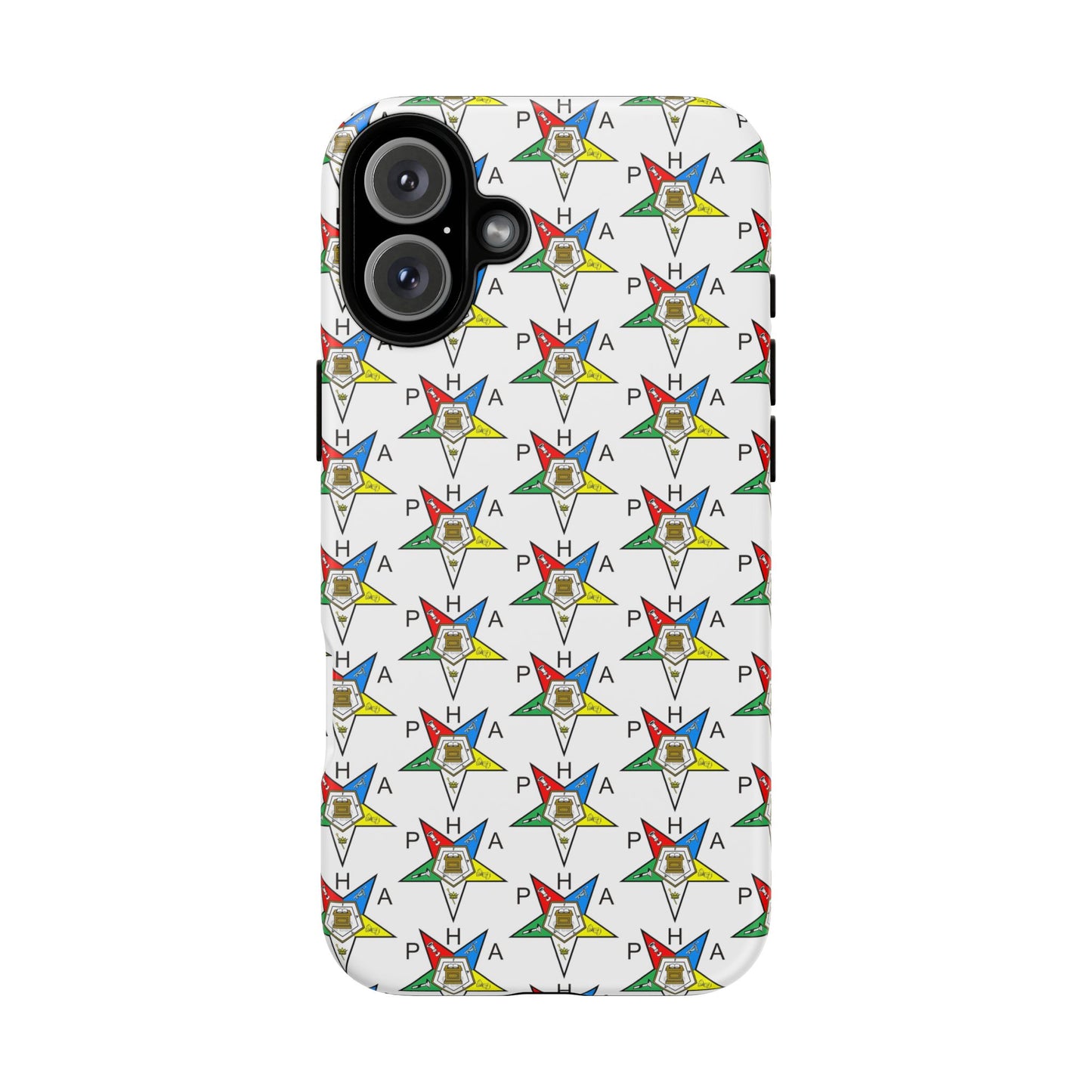 Colorful Phone Case for Tough Cases Lovers, Customizable Phone Accessories, Unique Gift, Durable Phone Cover, Fun Patterned Case