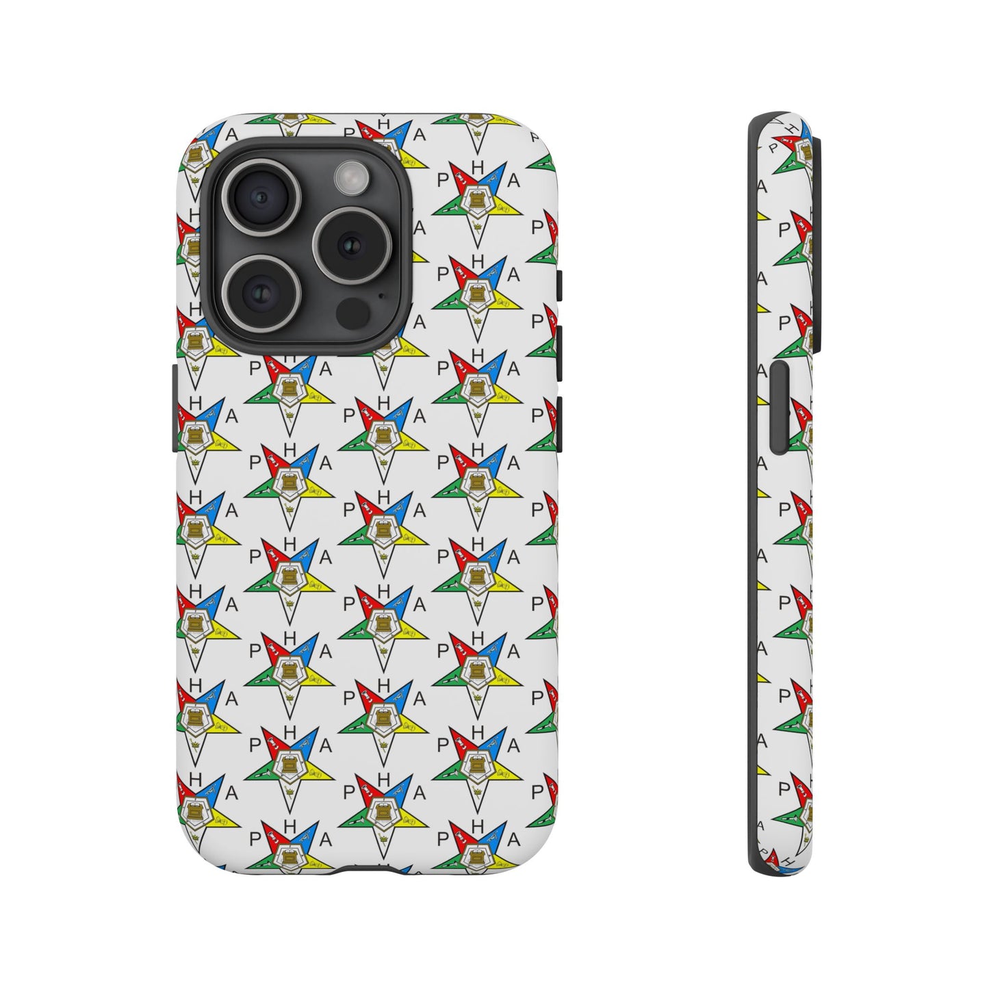 Colorful Phone Case for Tough Cases Lovers, Customizable Phone Accessories, Unique Gift, Durable Phone Cover, Fun Patterned Case