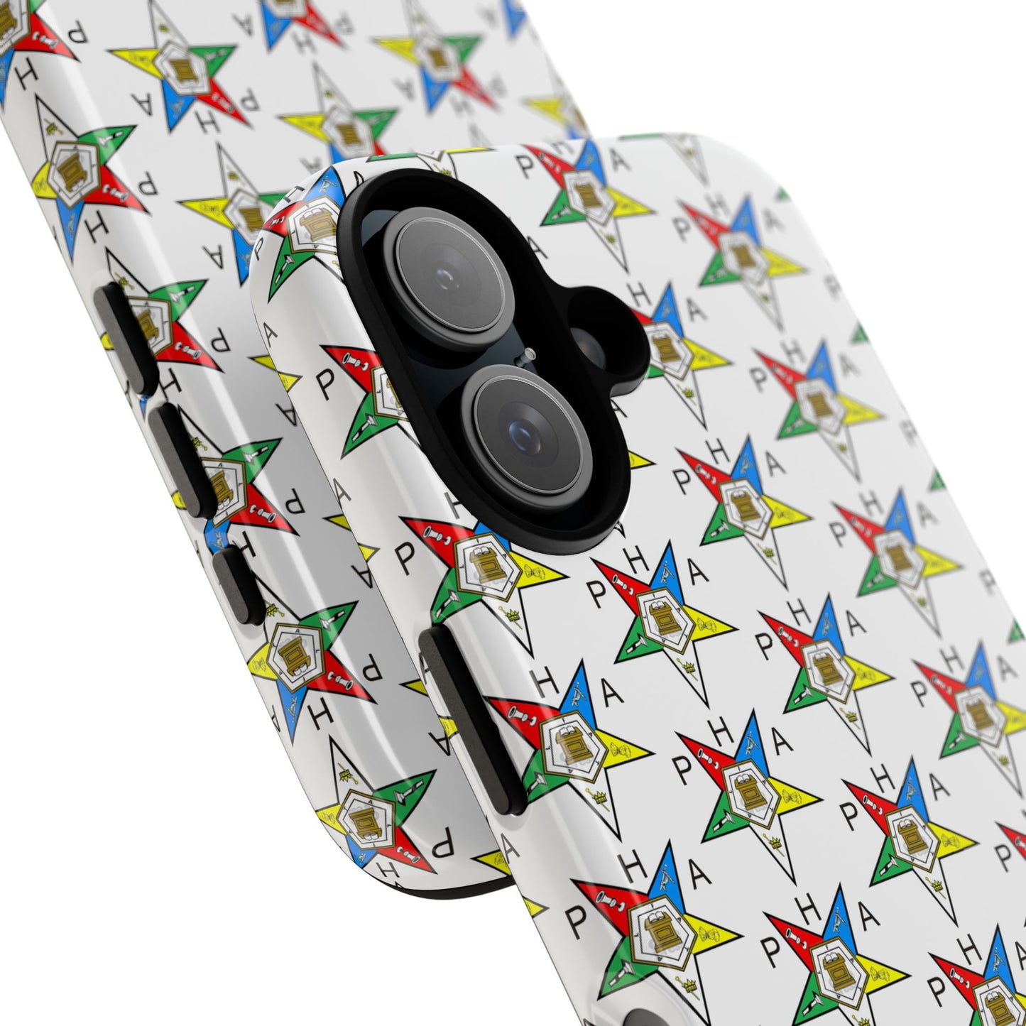 Colorful Phone Case for Tough Cases Lovers, Customizable Phone Accessories, Unique Gift, Durable Phone Cover, Fun Patterned Case