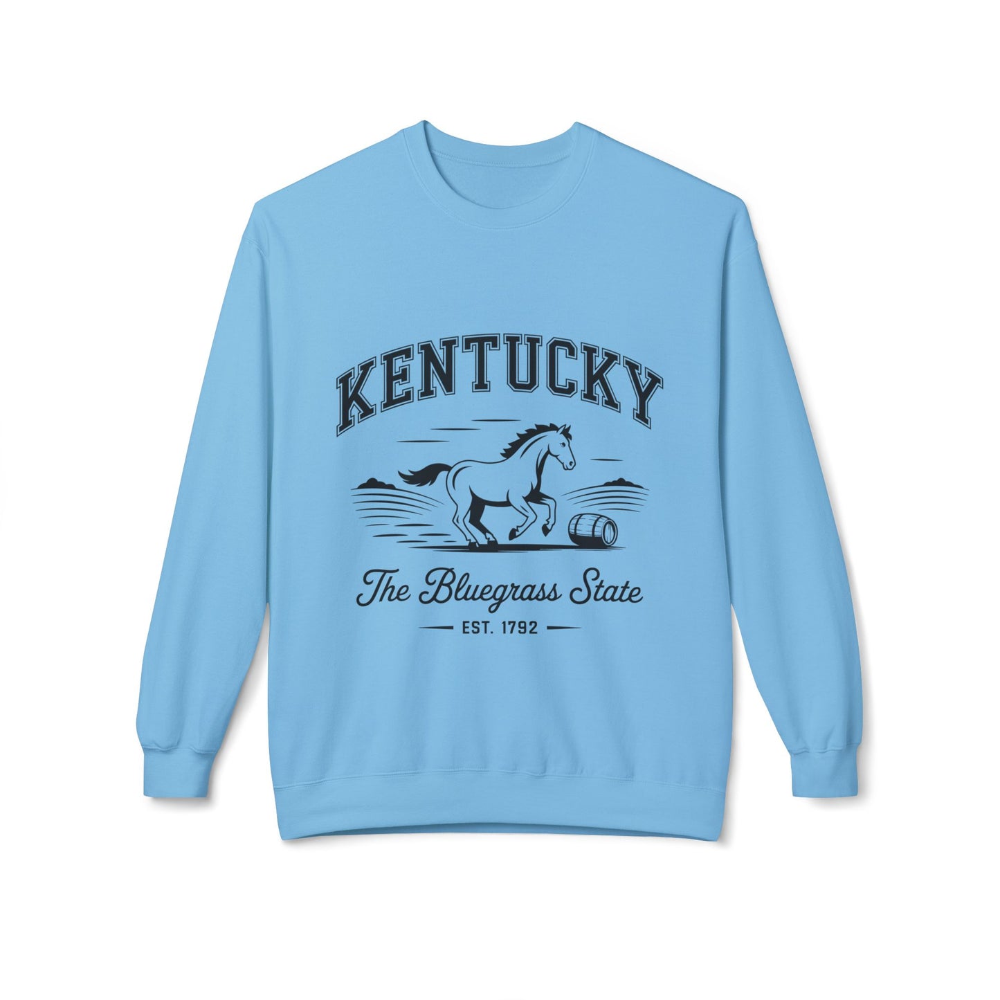 Kentucky Vintage Fleece Sweatshirt, Cozy Crewneck for Fans, Perfect for Gifts, Warm Fall Layer, Kentucky Pride Apparel