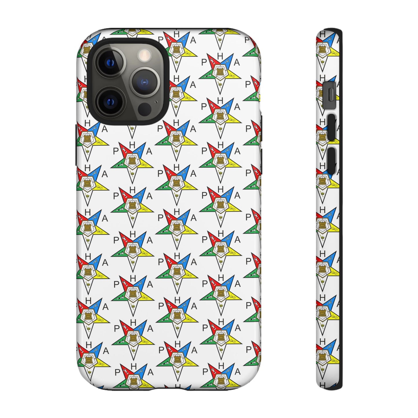 Colorful Phone Case for Tough Cases Lovers, Customizable Phone Accessories, Unique Gift, Durable Phone Cover, Fun Patterned Case