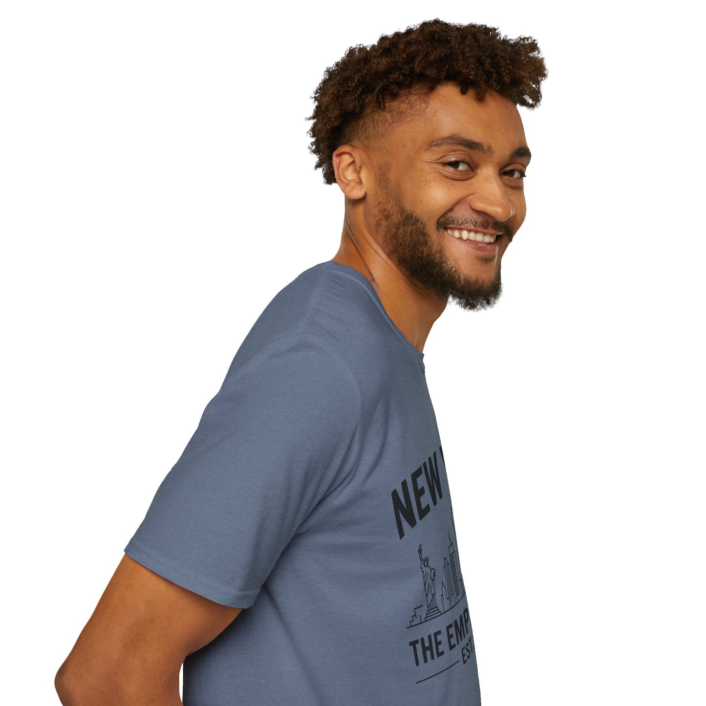 New York Skyline Unisex T-Shirt, NYC Shirt, Empire State Tee, Travel Souvenir, Urban Apparel