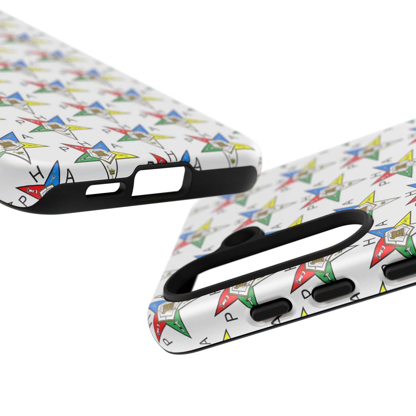 Colorful Phone Case for Tough Cases Lovers, Customizable Phone Accessories, Unique Gift, Durable Phone Cover, Fun Patterned Case