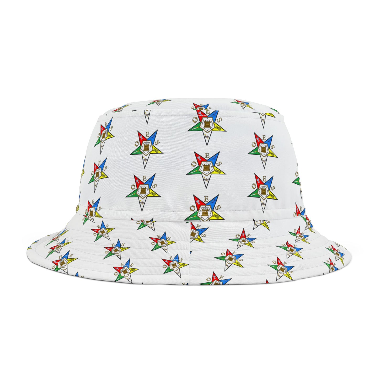 Colorful Star Pattern Bucket Hat, Summer Hat, Festival Accessory, Beach Wear, Gift for Him & Her, Fashion Headwear