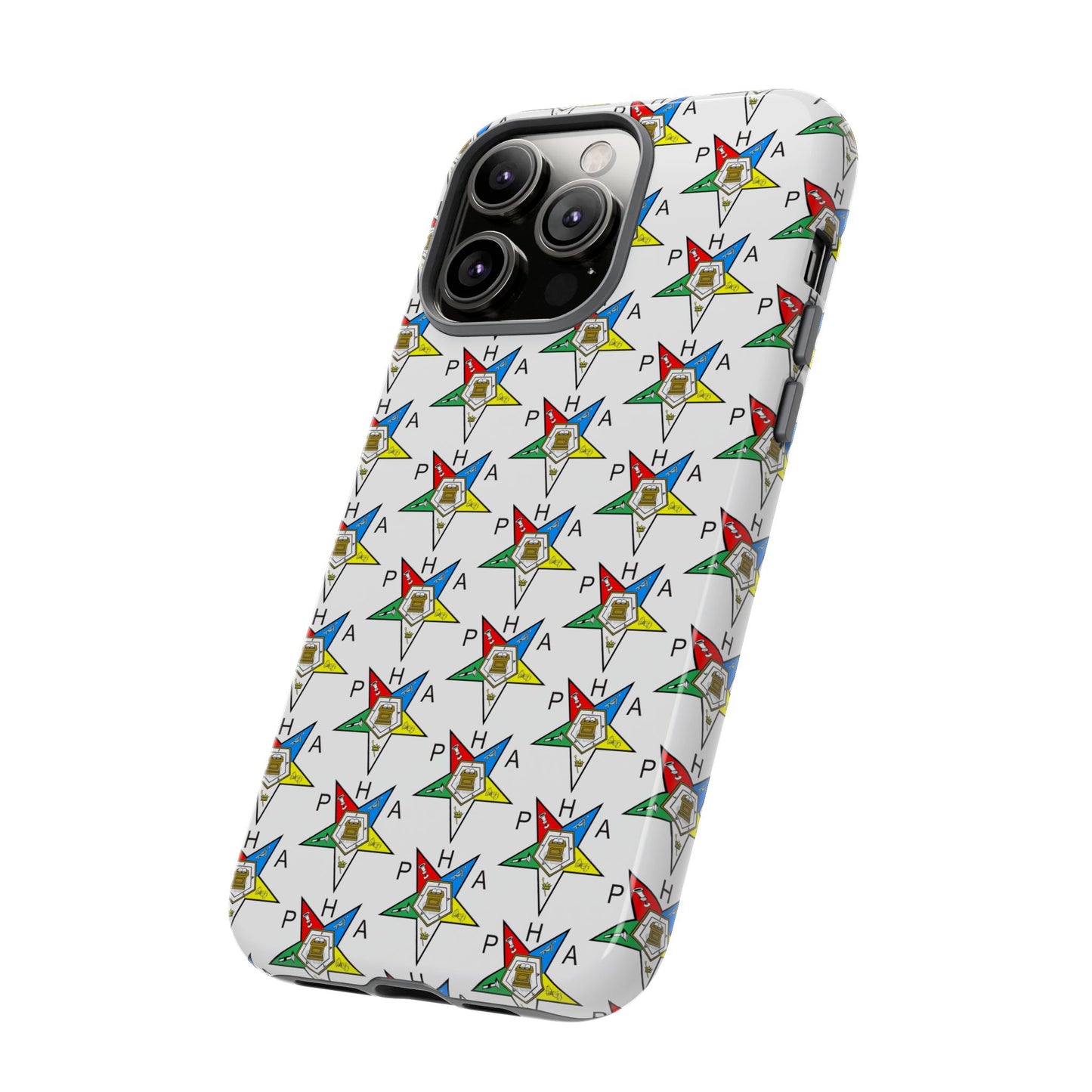 Colorful Phone Case for Tough Cases Lovers, Customizable Phone Accessories, Unique Gift, Durable Phone Cover, Fun Patterned Case