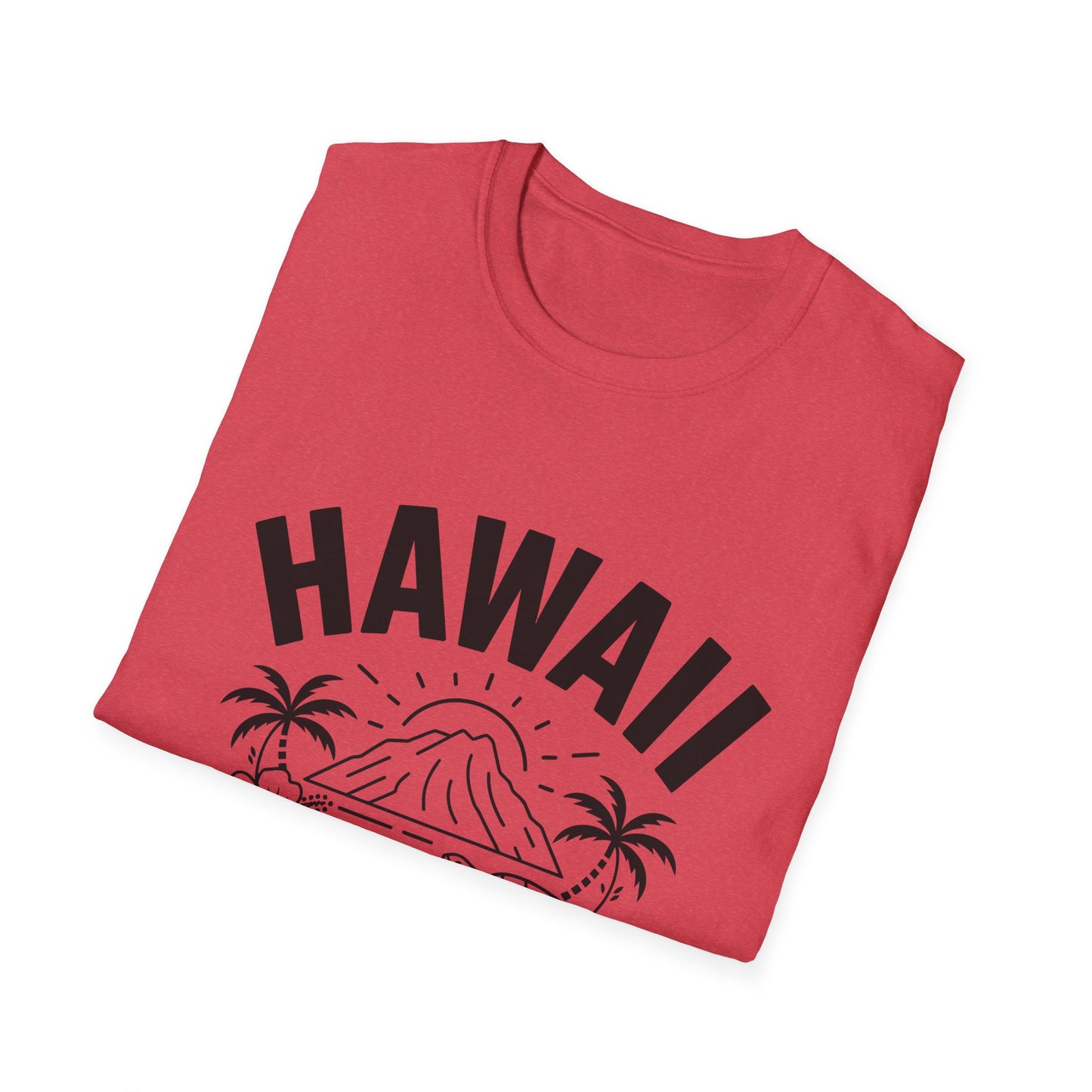 Hawaii Themed Unisex T-Shirt, Casual Summer Tee, Travel Souvenir, Beachwear, Gift for Aloha Lovers