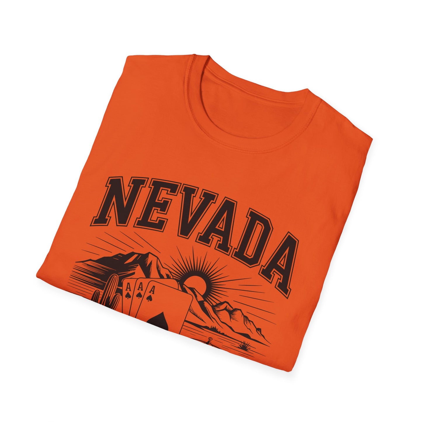Nevada Vintage Graphic T-Shirt, Unisex Cool Tee, Casual Wear, Travel Souvenir, Gift for Nevada Lovers, Summer Style
