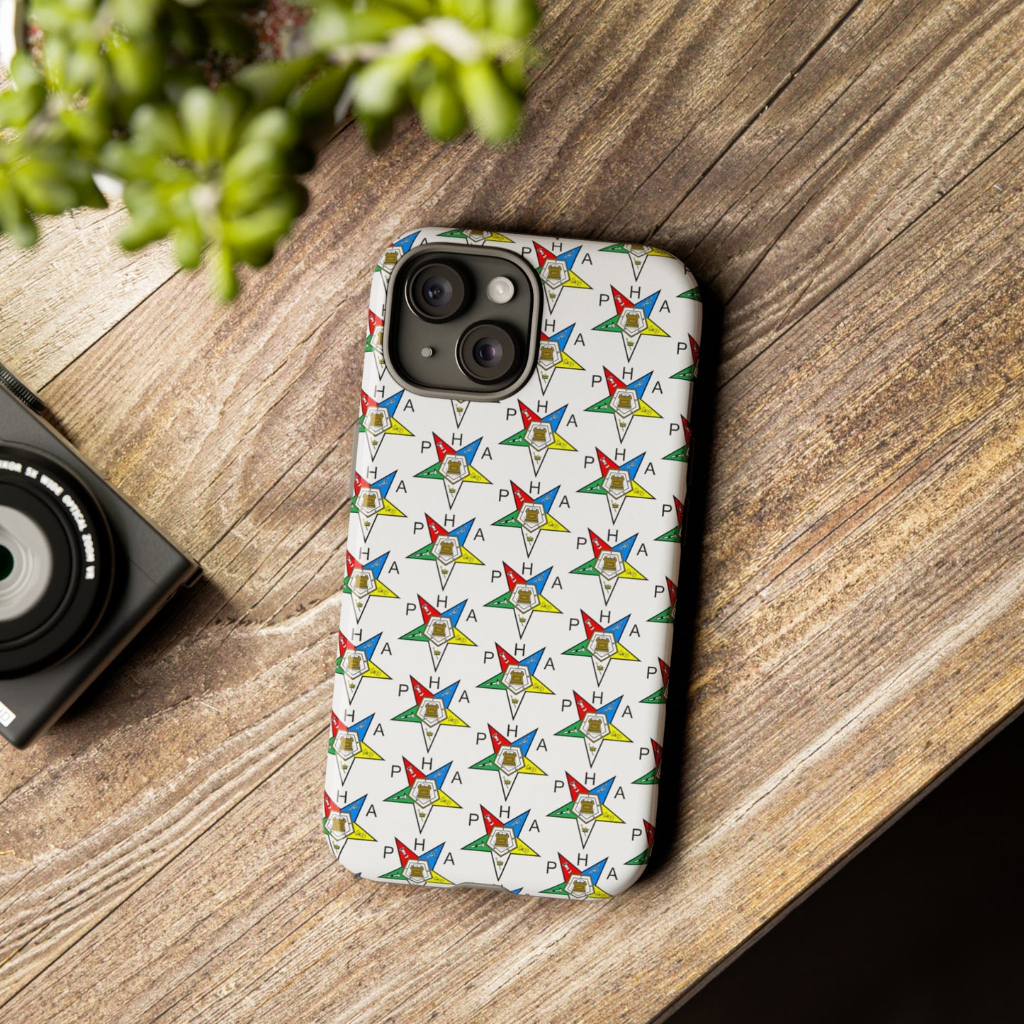 Colorful Phone Case for Tough Cases Lovers, Customizable Phone Accessories, Unique Gift, Durable Phone Cover, Fun Patterned Case