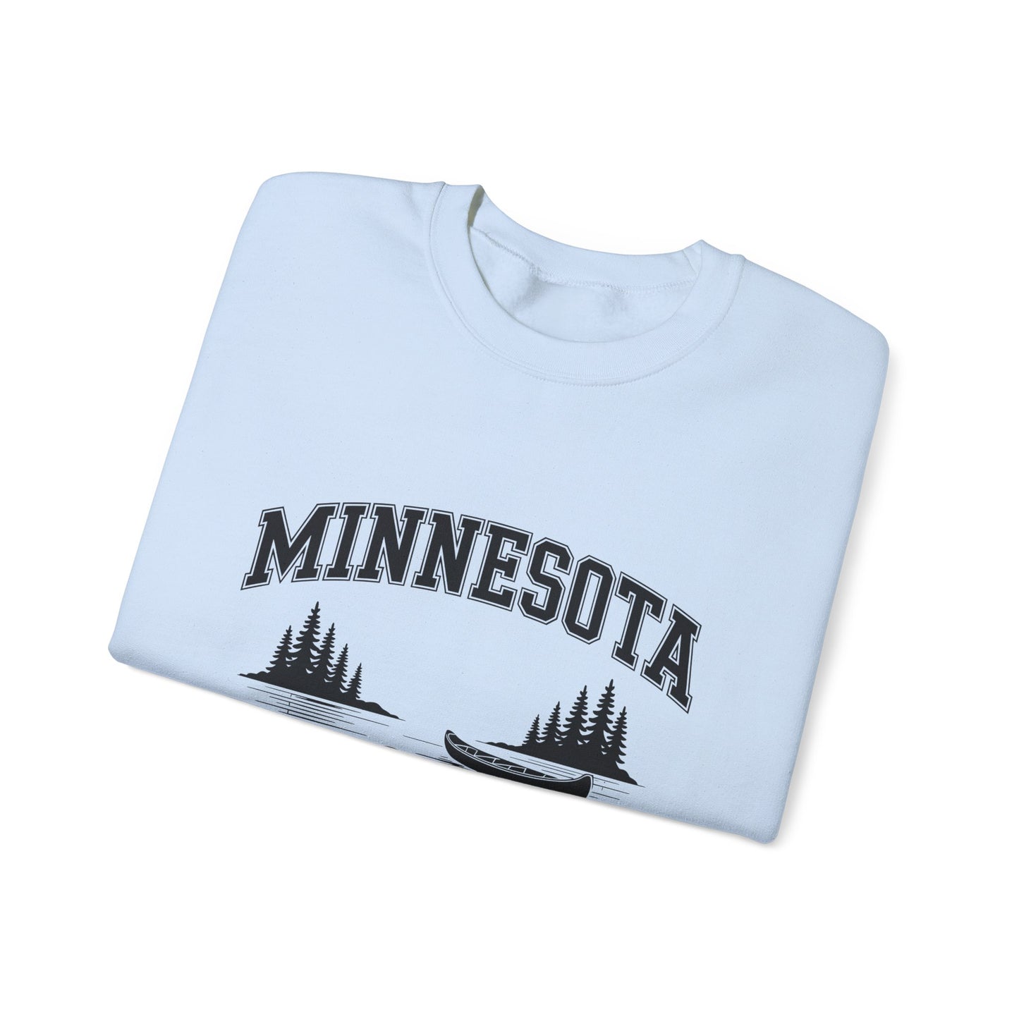 Minnesota Vintage Crewneck Sweatshirt, Cozy Sweatshirt, Gift for Travelers, Lake Life Apparel, Unisex Pullover