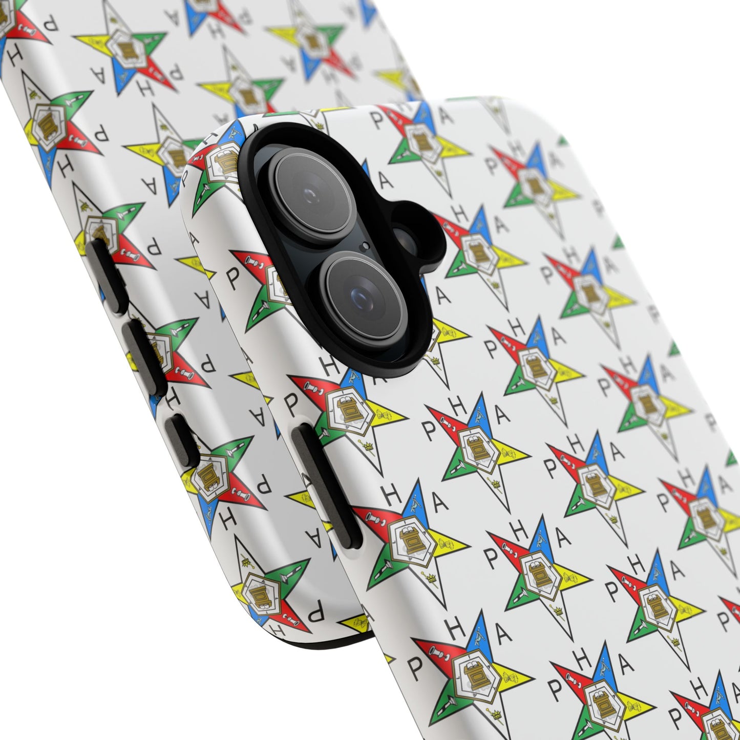 Colorful Phone Case for Tough Cases Lovers, Customizable Phone Accessories, Unique Gift, Durable Phone Cover, Fun Patterned Case