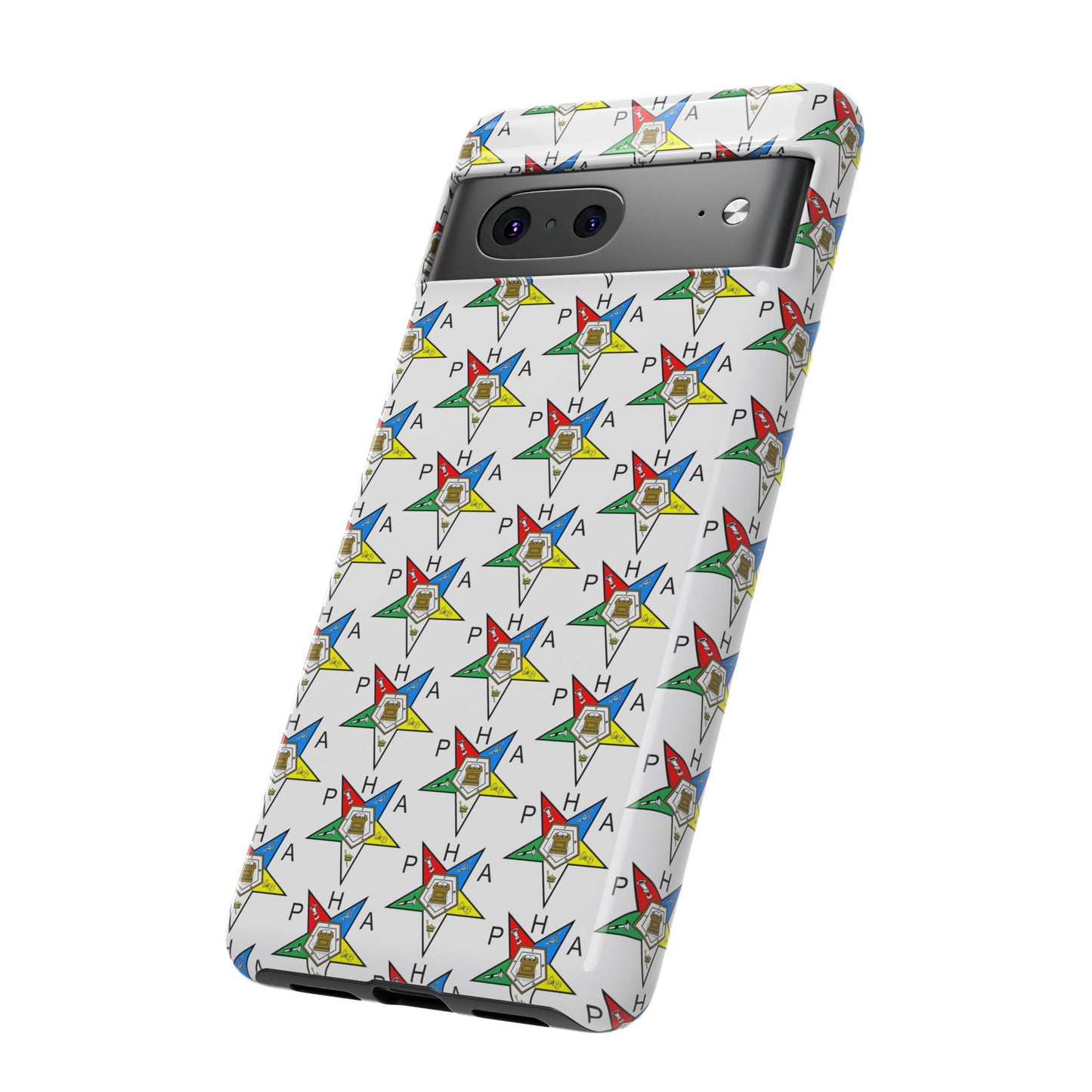 Colorful Phone Case for Tough Cases Lovers, Customizable Phone Accessories, Unique Gift, Durable Phone Cover, Fun Patterned Case
