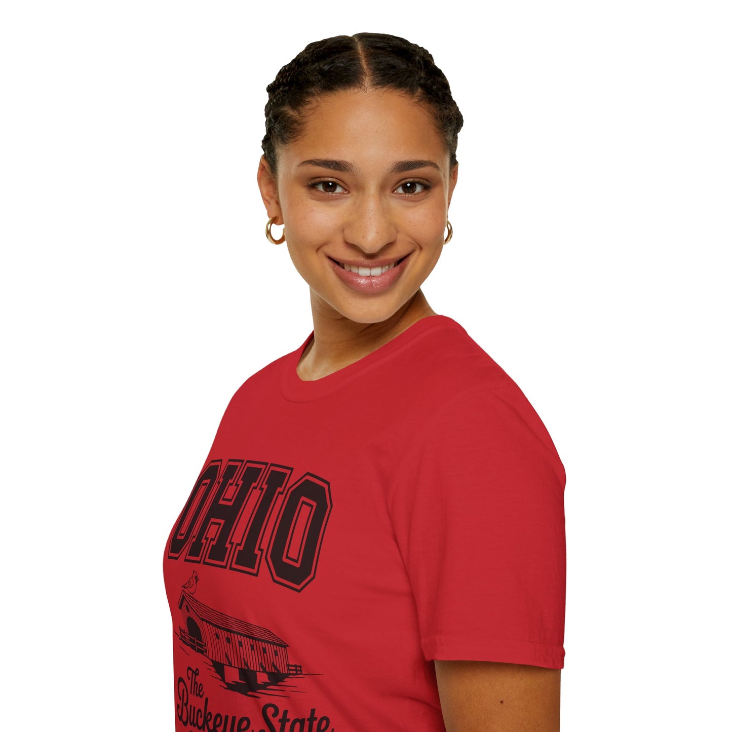 Vintage Ohio T-Shirt, Buckeye State Tee, Unisex Graphic Shirt, Ohio Pride Apparel, Gift for Ohioans