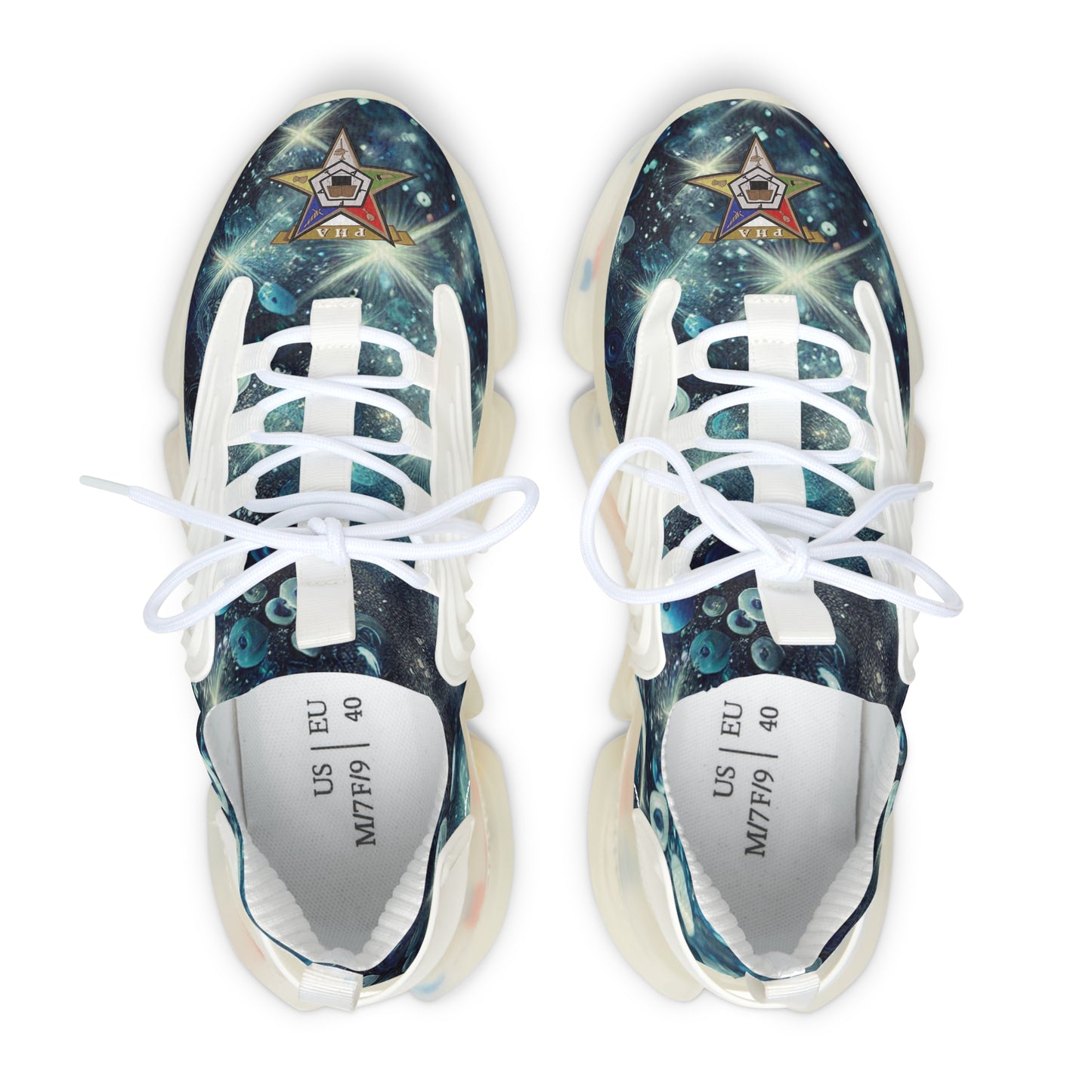 Cosmic Women’s Mesh Sneakers - Stylish, Lightweight Athletic Footwear for Everyday Wear, Fitness, Fashion, Gift Ideas, Space Lovers
